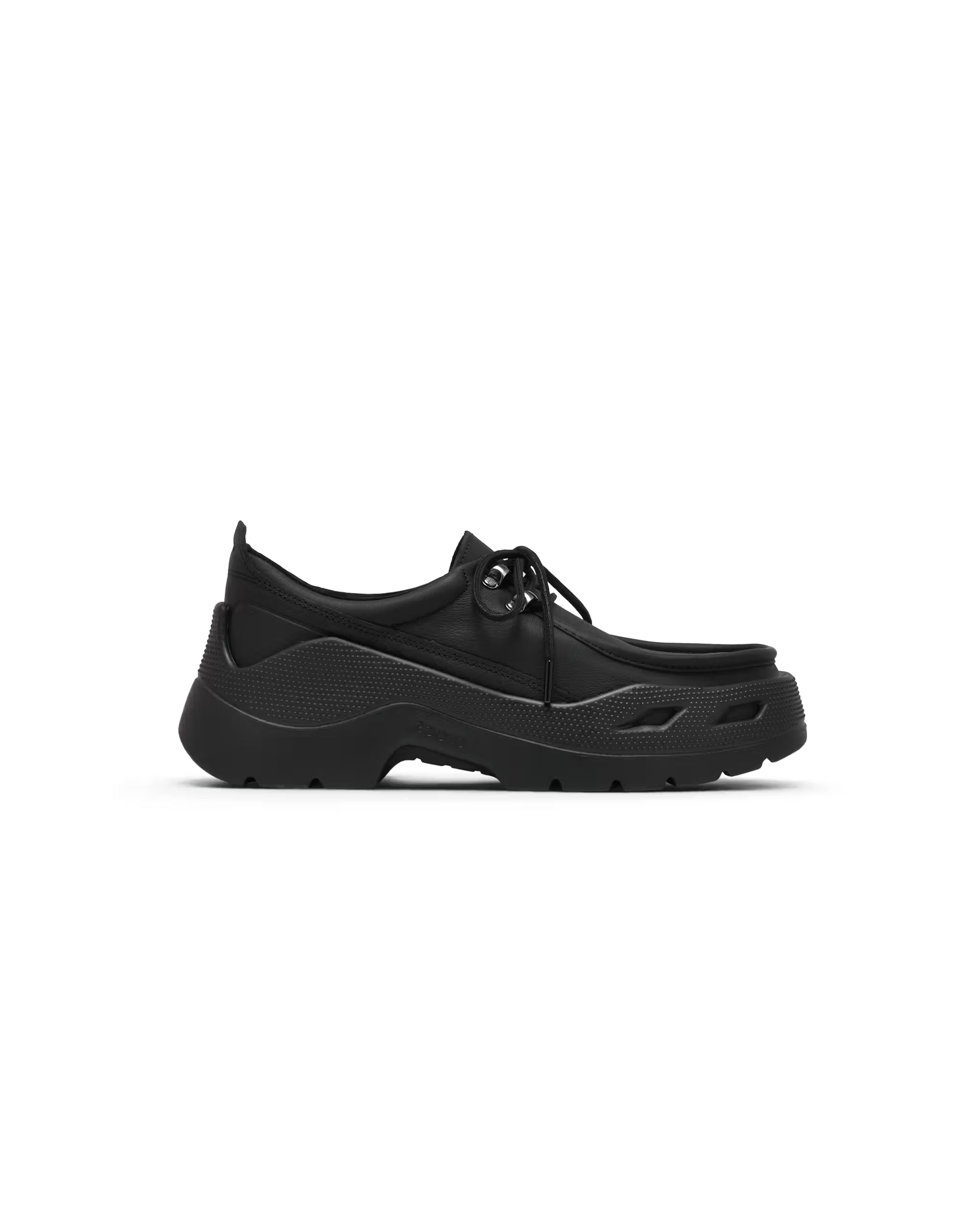 Gallery Leather Shoe Black - Starcowparis - 1