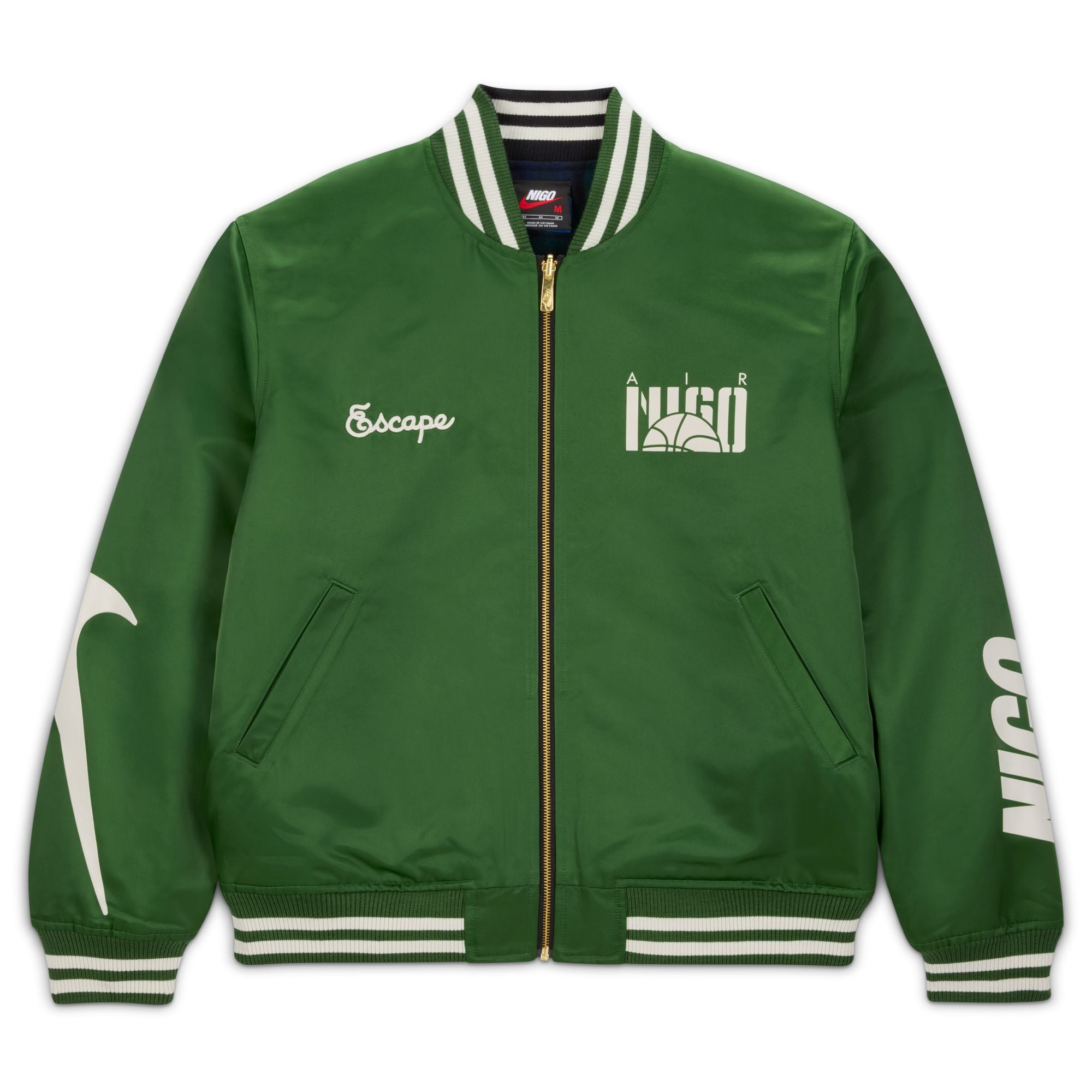x NIGO Coach Jacket Forest Green Black - Starcowparis - 1