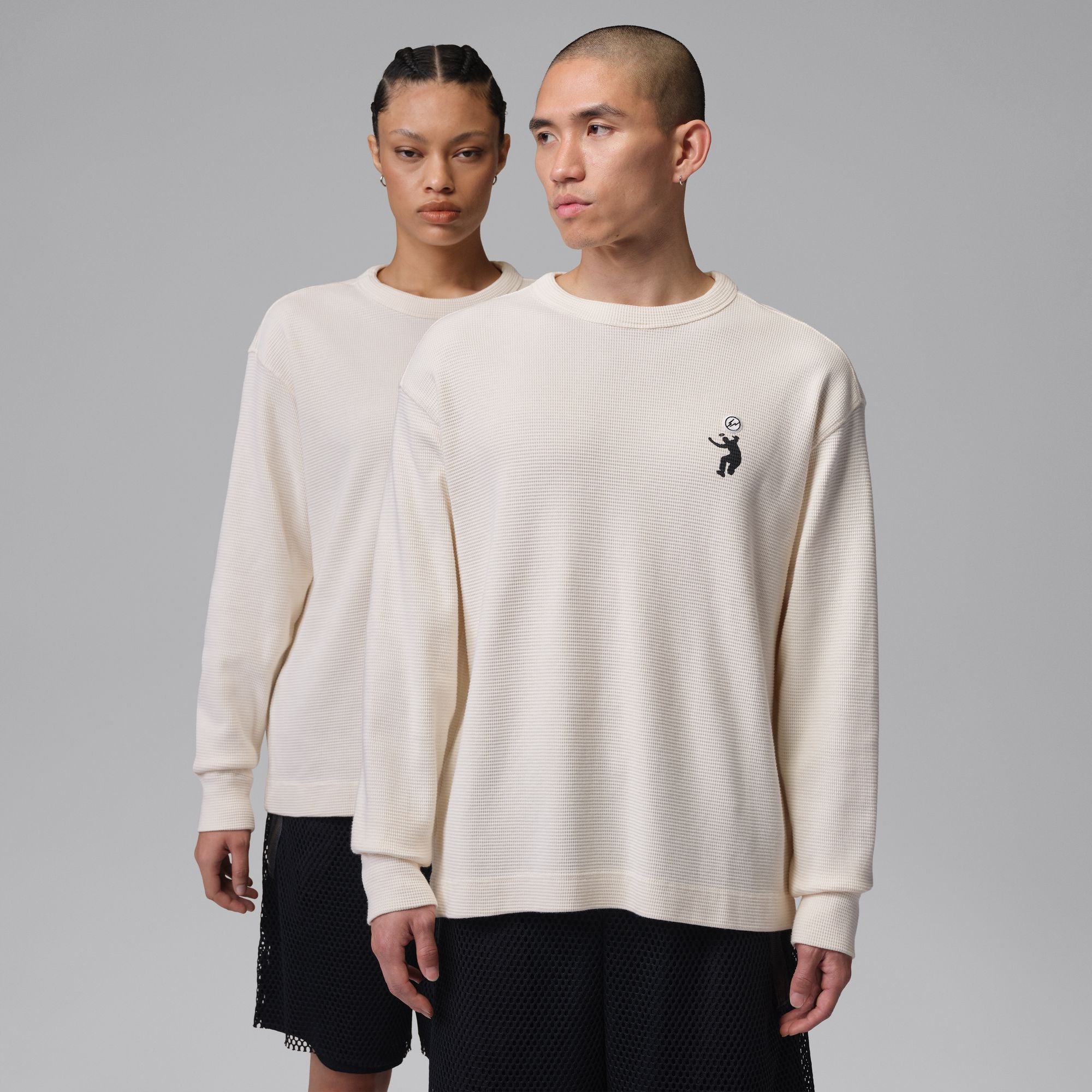 Jordan x Union x Fragment Long Sleeve Thermal Pale Ivory - Starcowparis - 1
