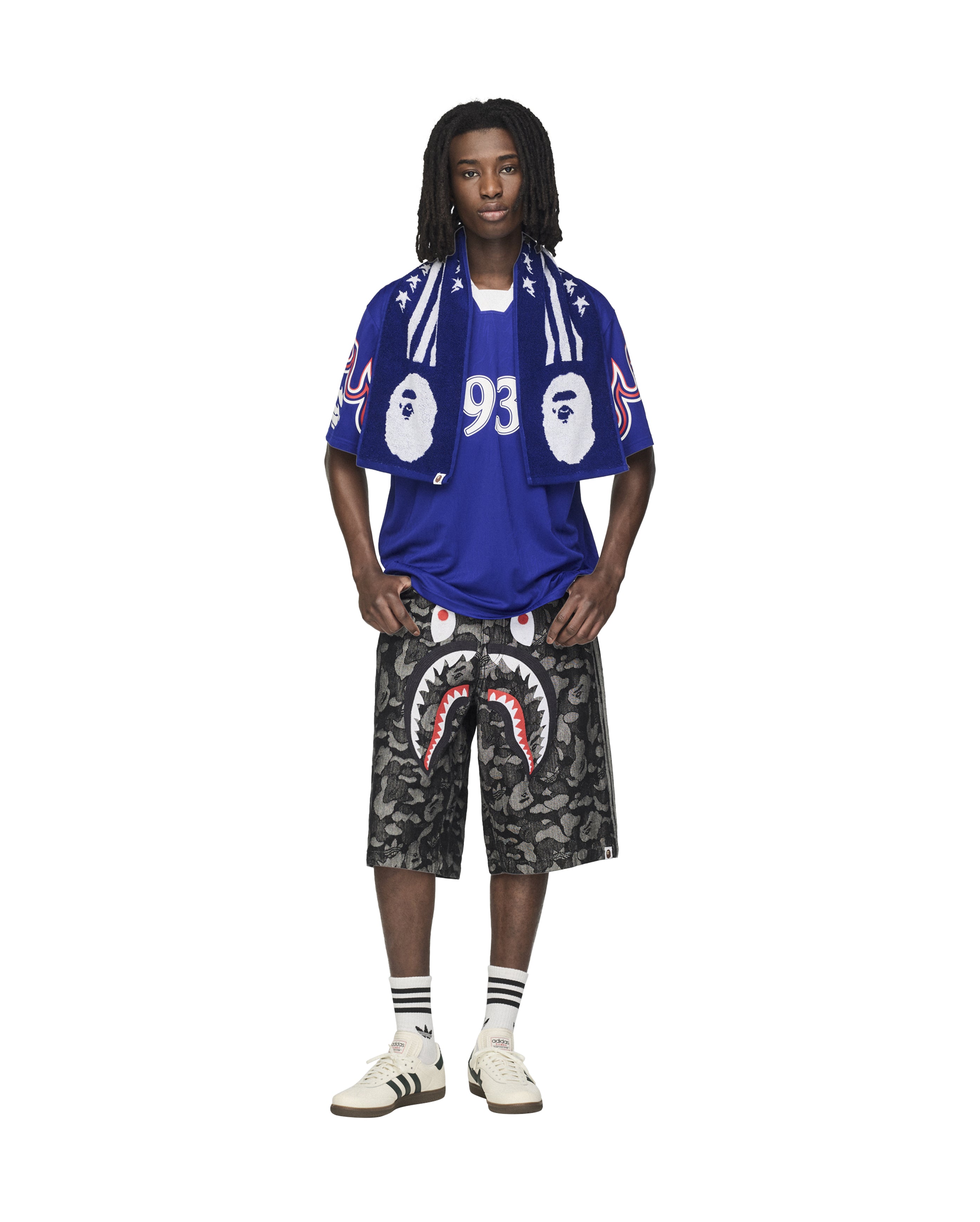 Adidas FB Towel Bape Japan Blue - KF4920 - Starcow Paris