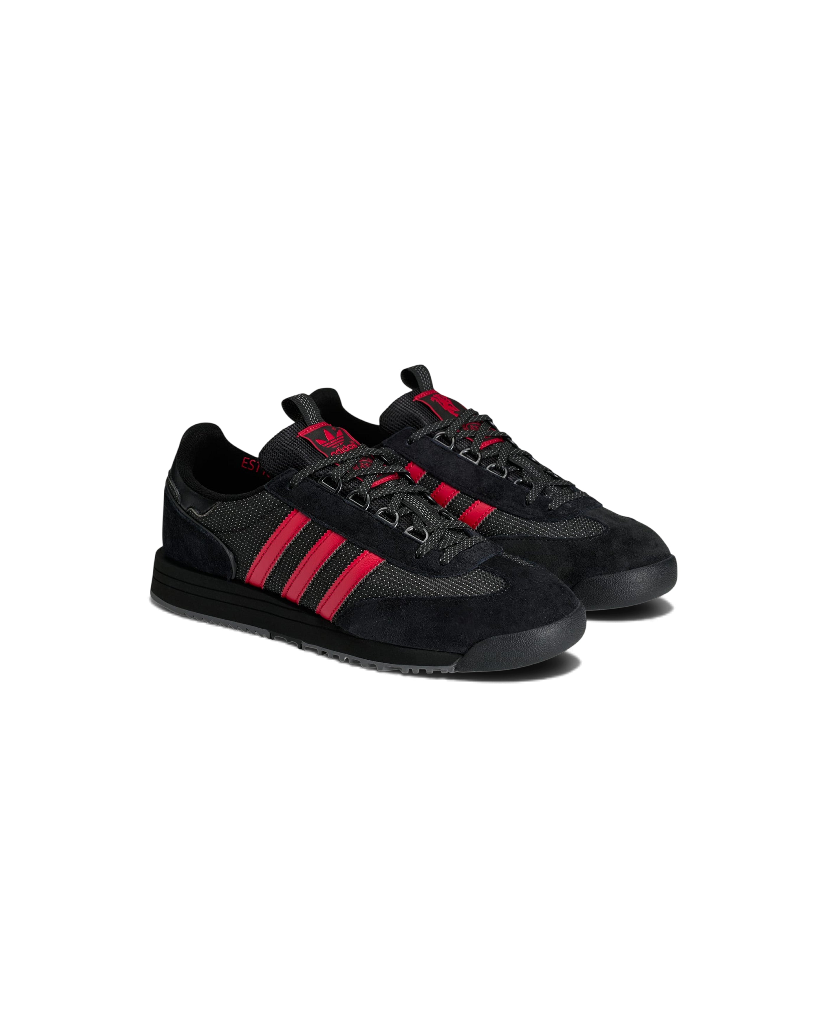 Adidas Manchester United SPZL F.C. SL83 Core Black, trois-quarts, Starcow Paris - Starcowparis - 2