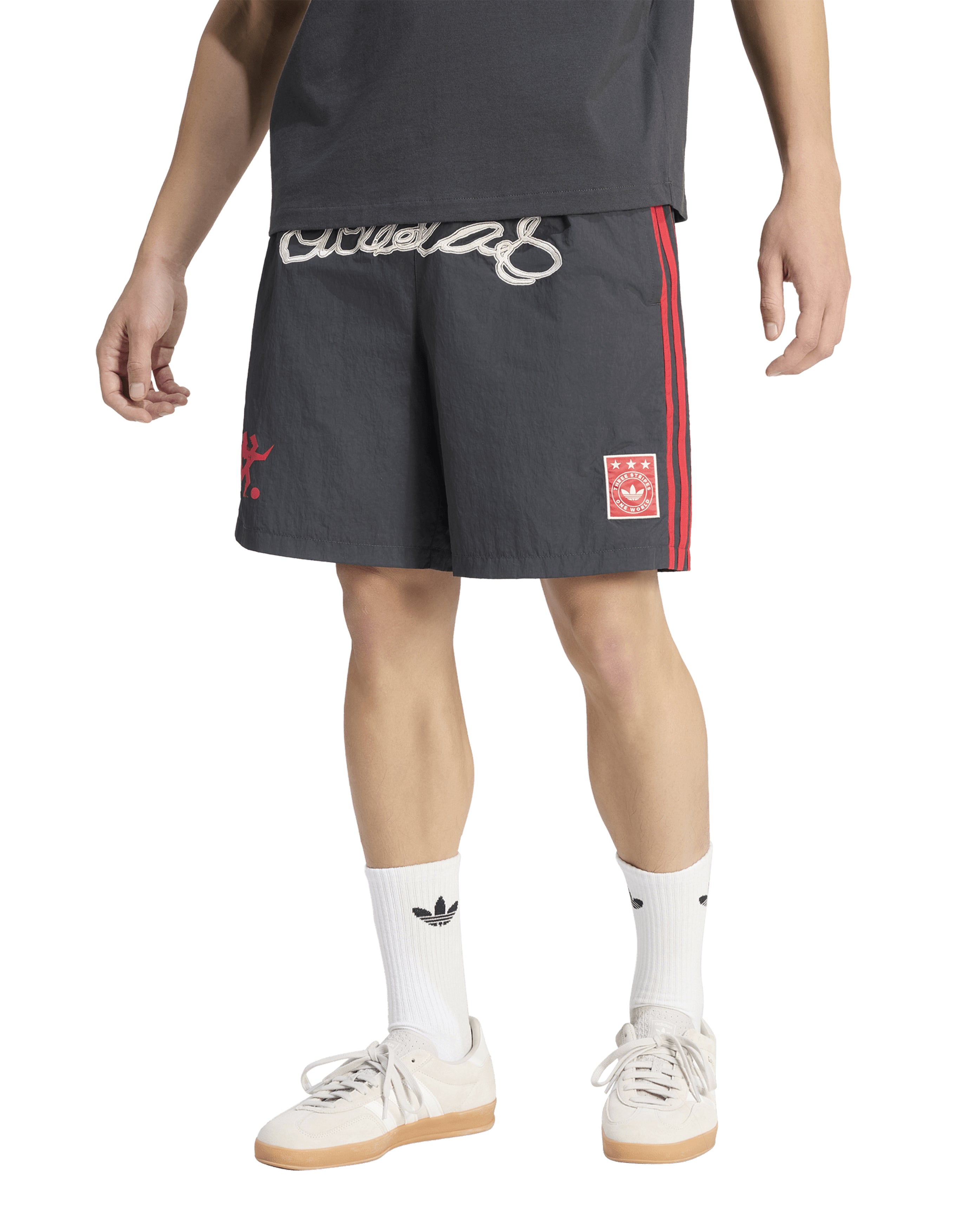 Nylon Graphic Short Black - Starcowparis - 2