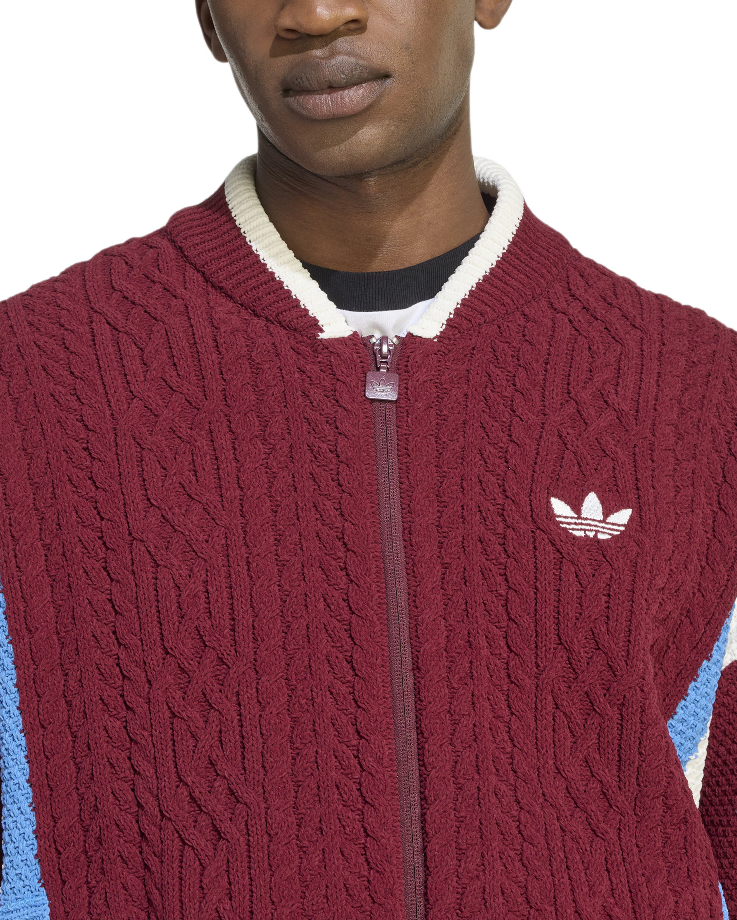 Retro Remix Cardigan Shadow Red - Starcowparis - 4