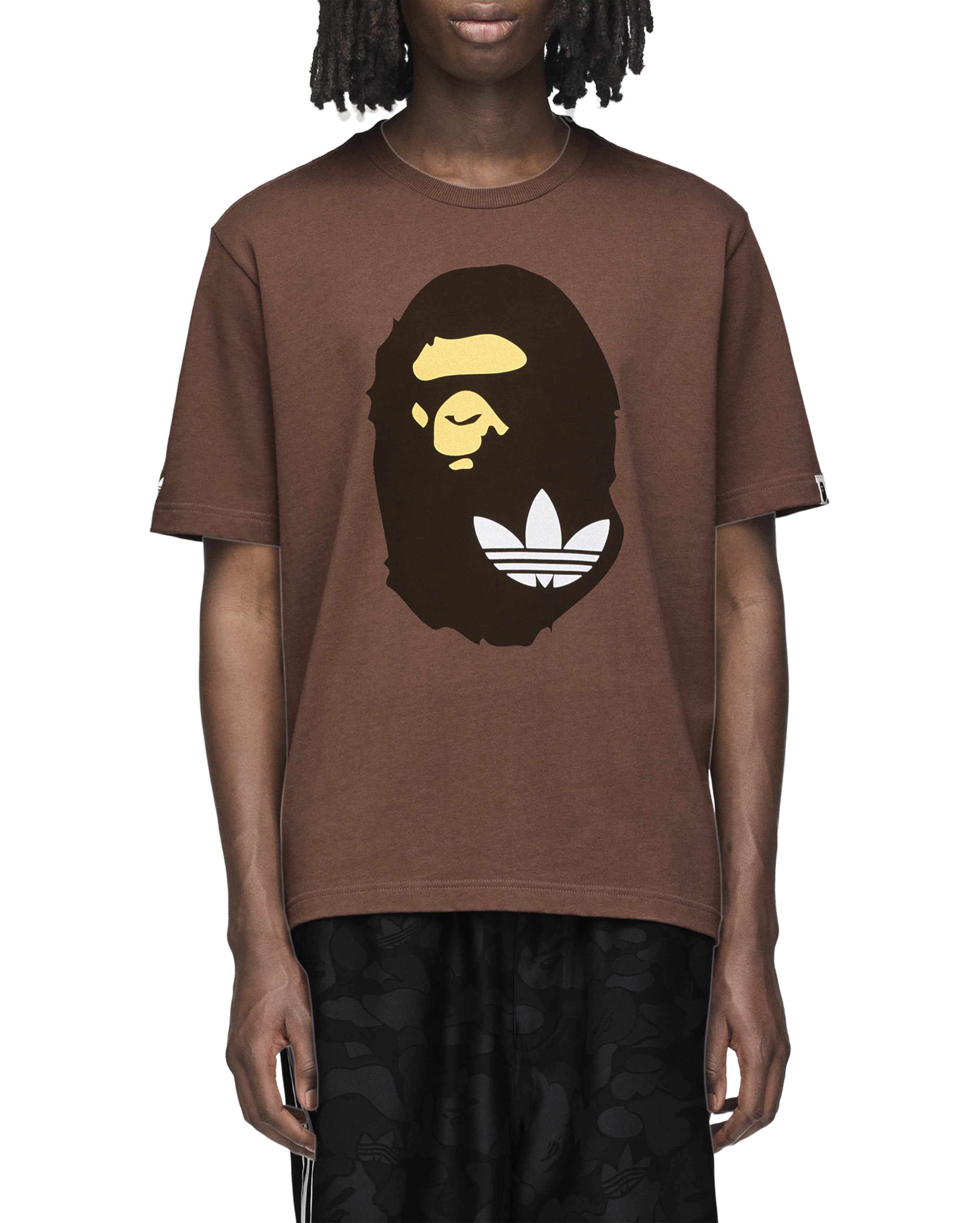 Short Sleeve Tee Bape Earth Straw - Starcowparis - 5