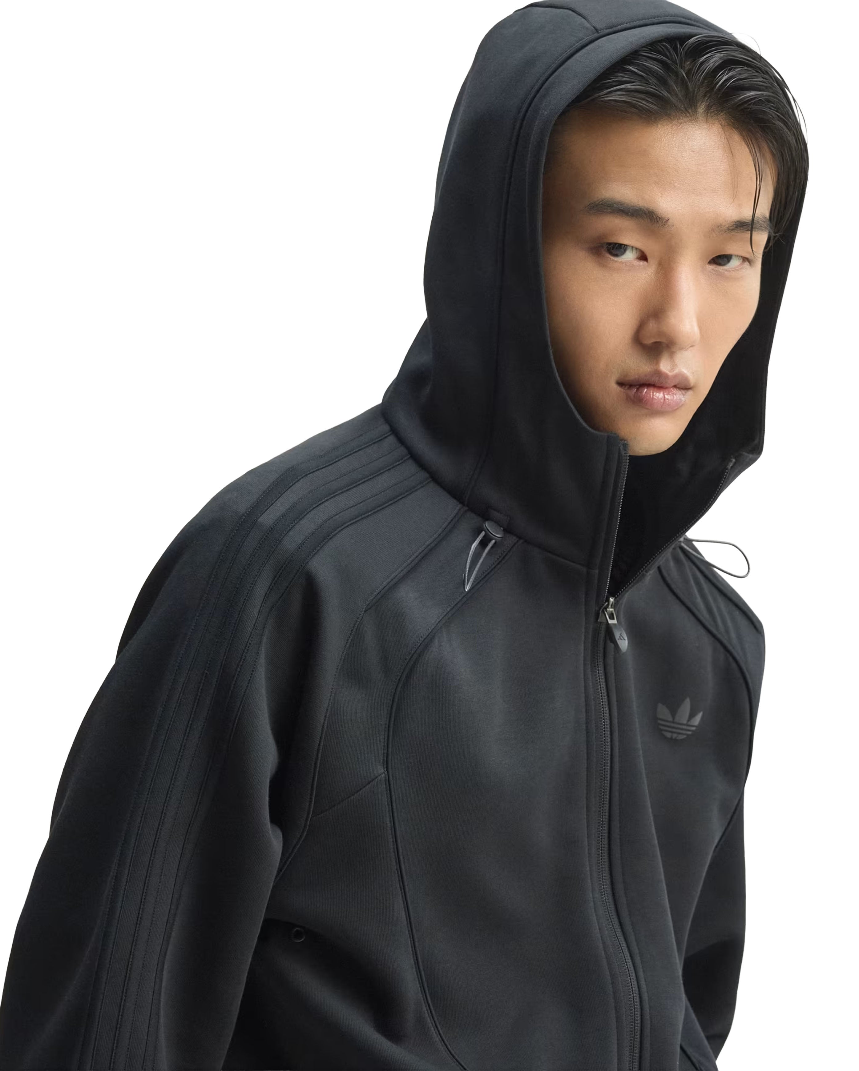 Spacer Teamgeist Cutline Full-Zip Hoodie Black - Starcowparis - 3