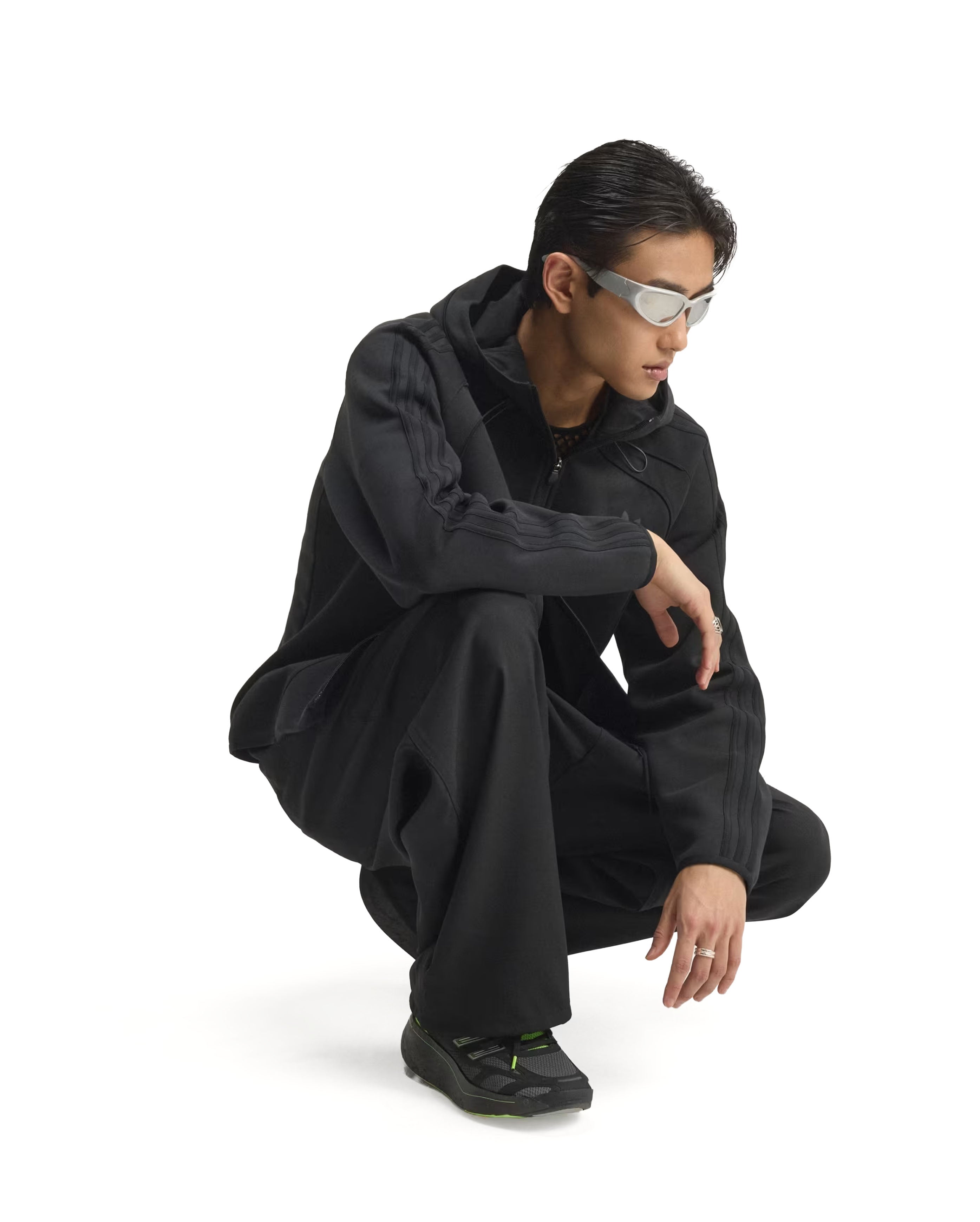 Spacer Teamgeist Cutline Full-Zip Hoodie Black - Starcowparis - 2