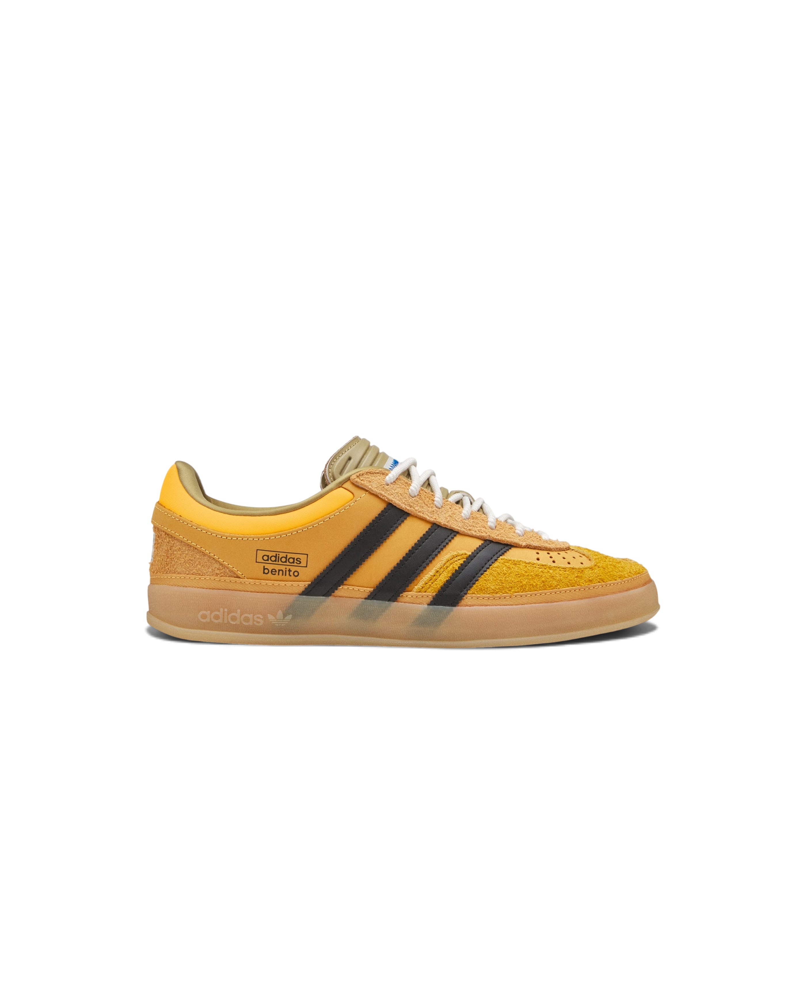 Adidas x Bad Bunny Gazelle Indoor Solar Gold, profil, Starcow Paris - Starcowparis - 1