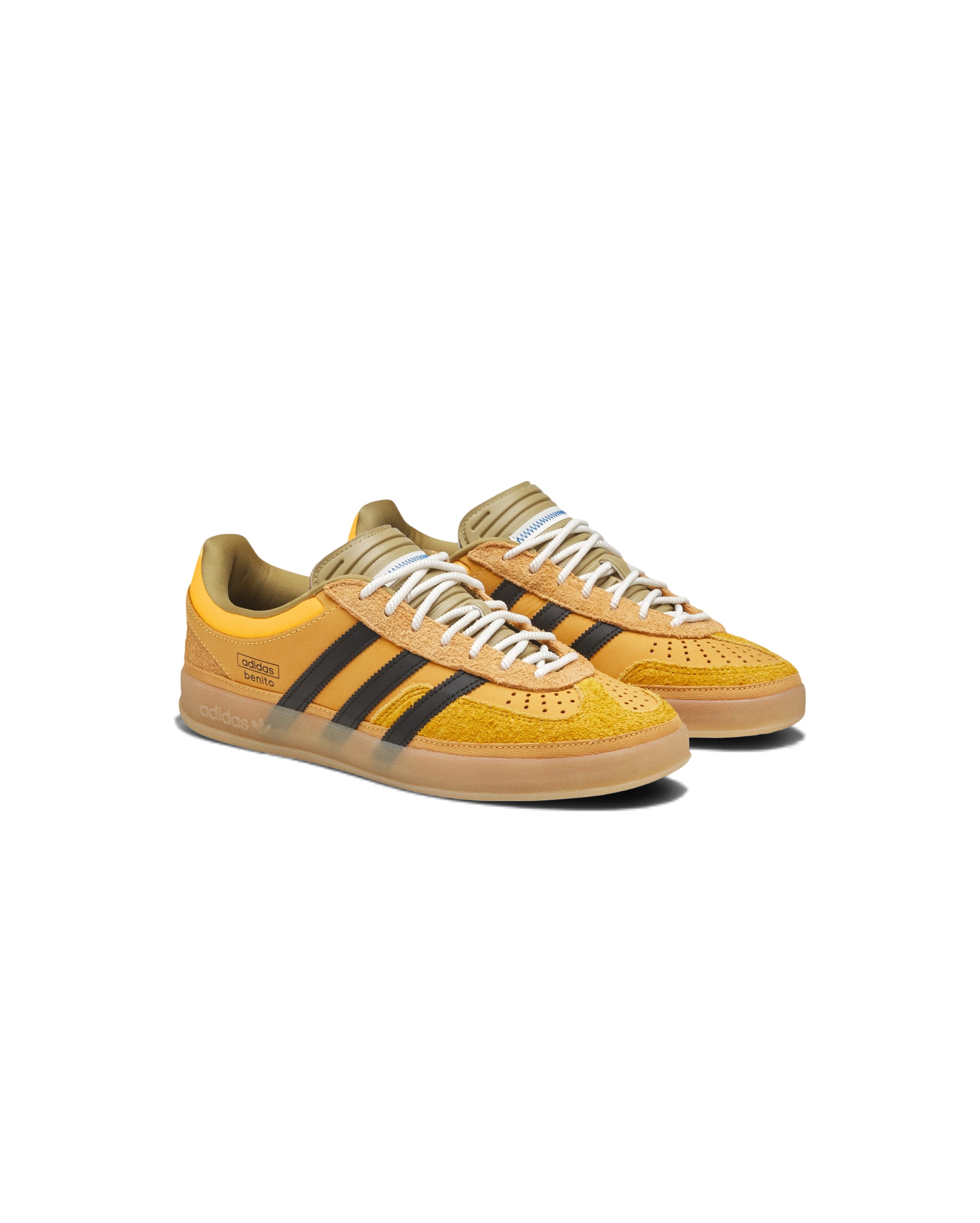 Adidas x Bad Bunny Gazelle Indoor Solar Gold, trois-quarts, Starcow Paris - Starcowparis - 2