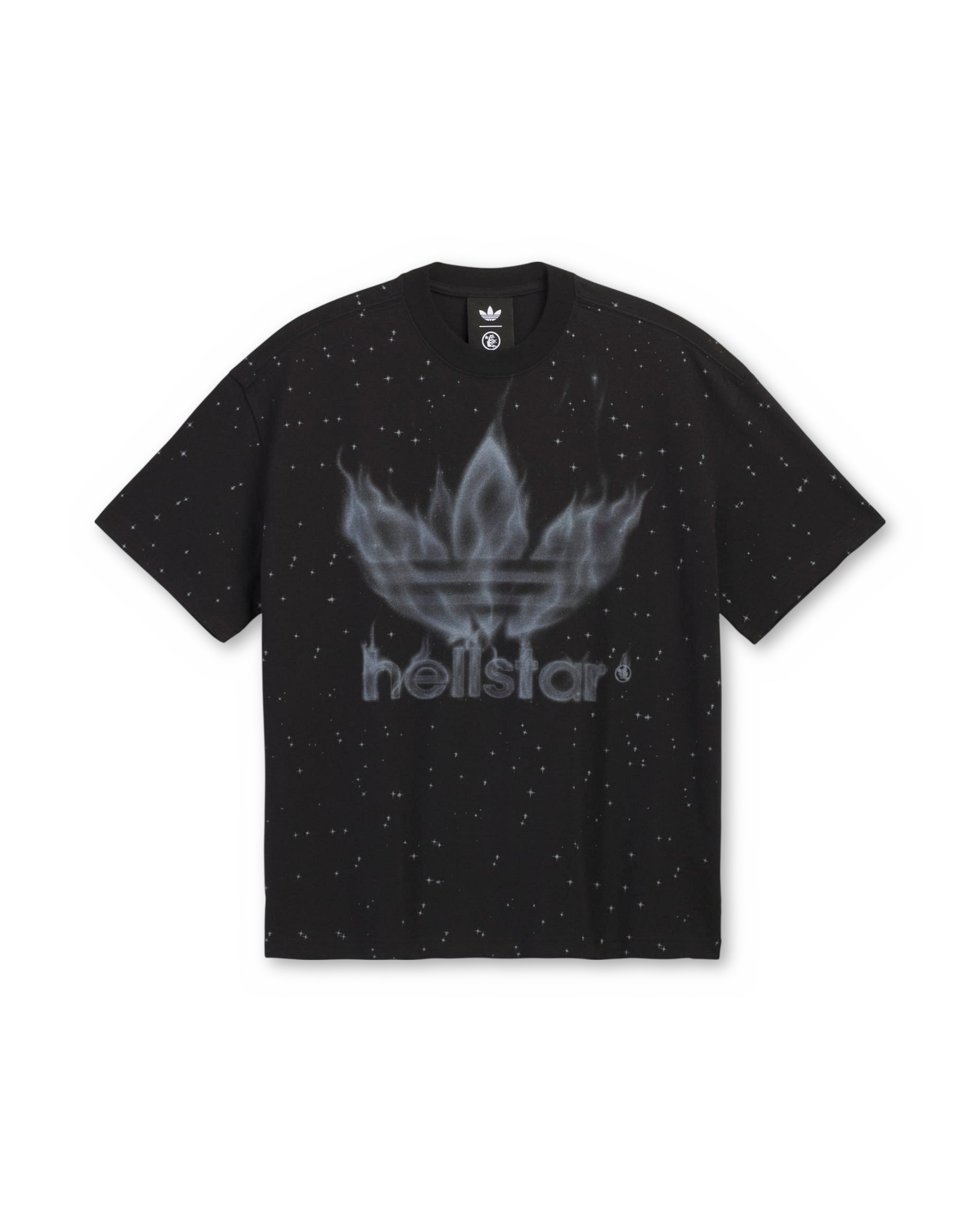 Adidas x Hellstar Graphic T-Shirt Black, face, Starcow Paris - Starcowparis - 1