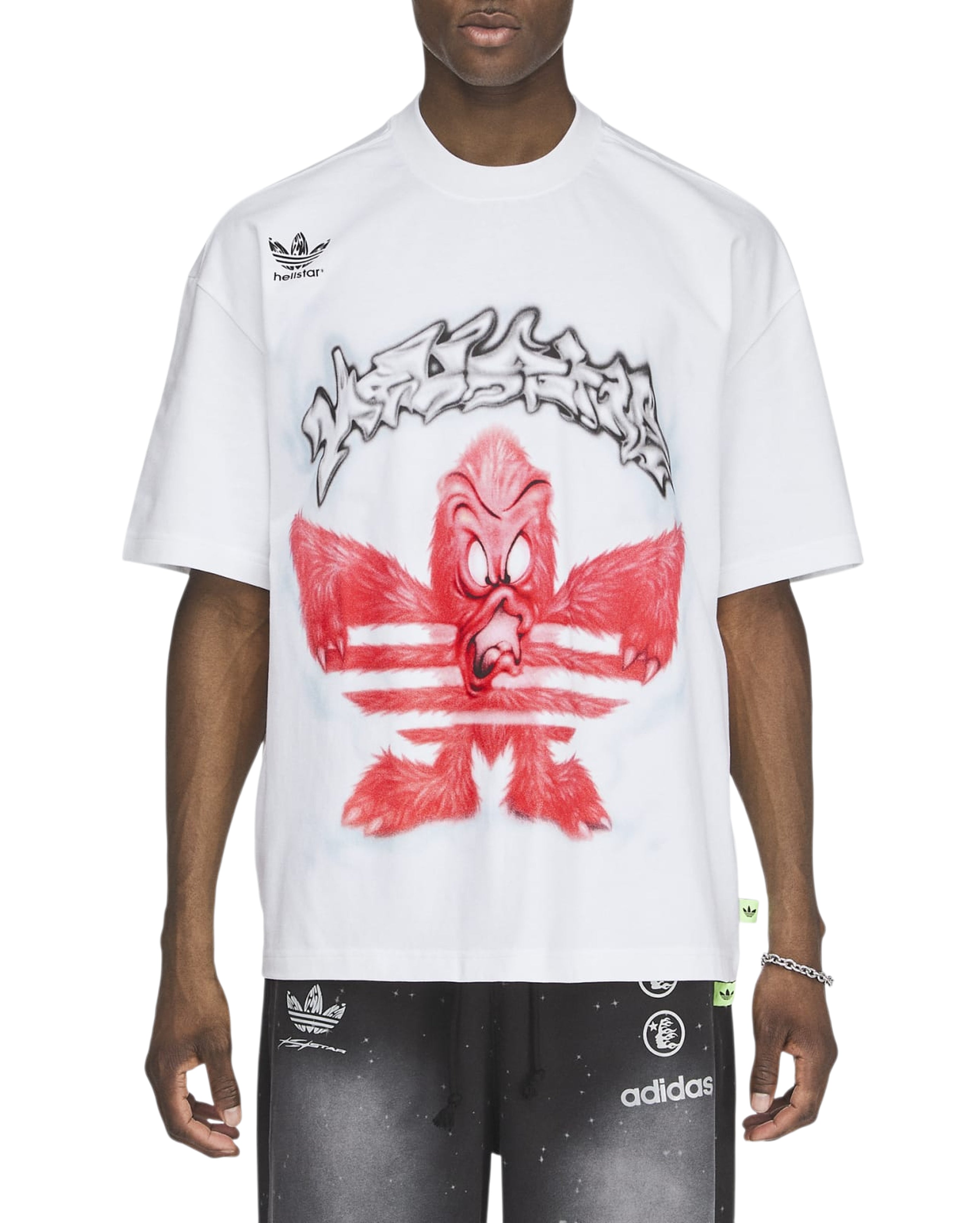 x Hellstar Graphic Tee White - Starcowparis - 3