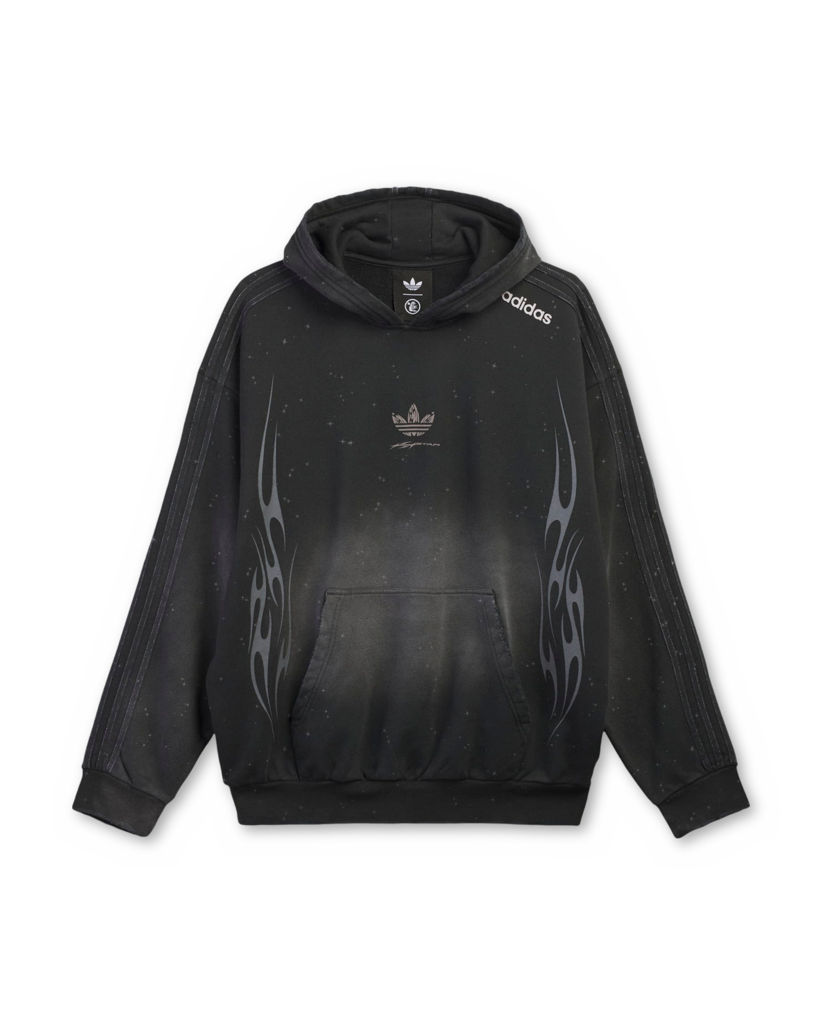 Adidas x Hellstar Hoodie Black, face, Starcow Paris - Starcowparis - 1