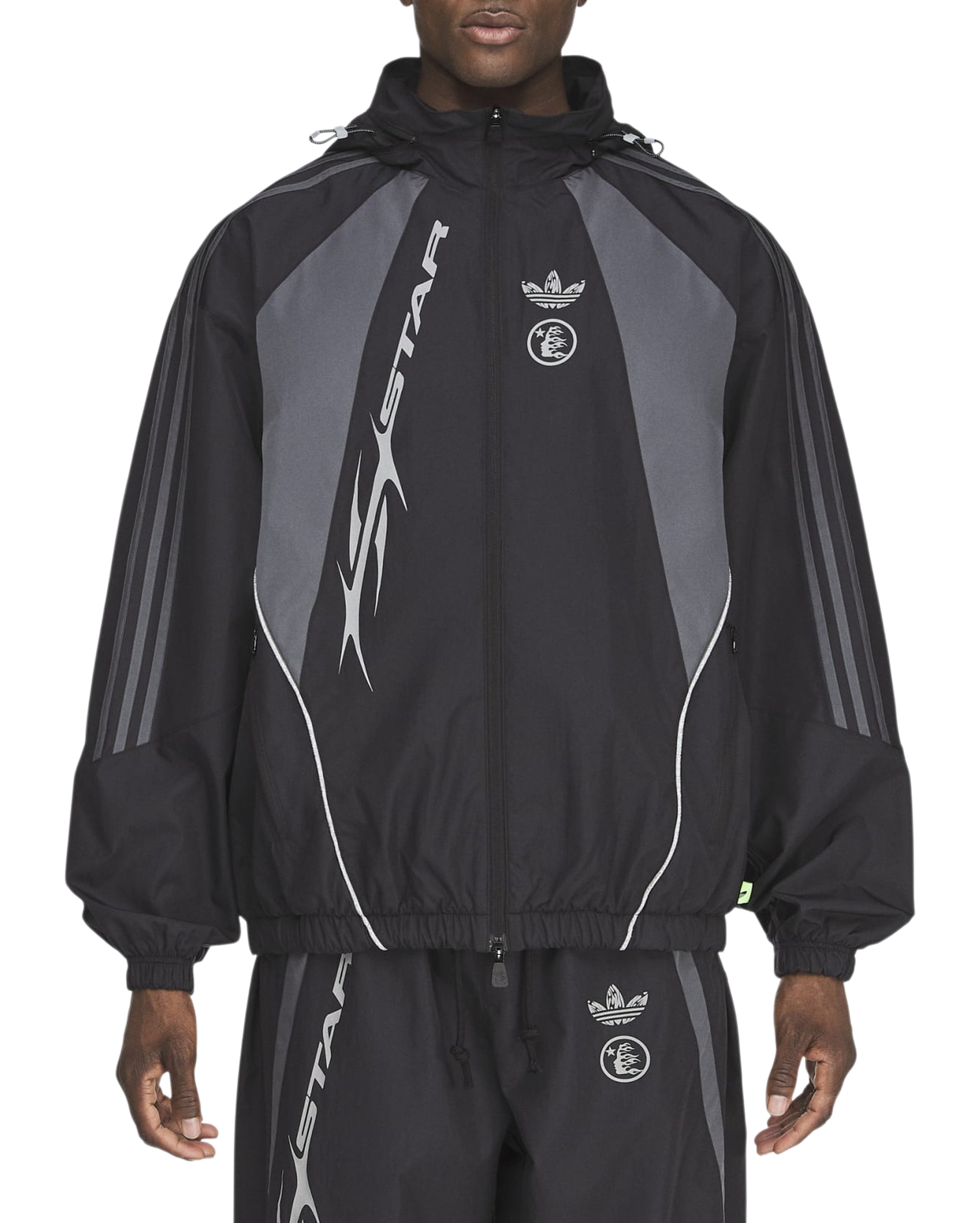x Hellstar Tracksuit Jacket Black - Starcowparis - 3