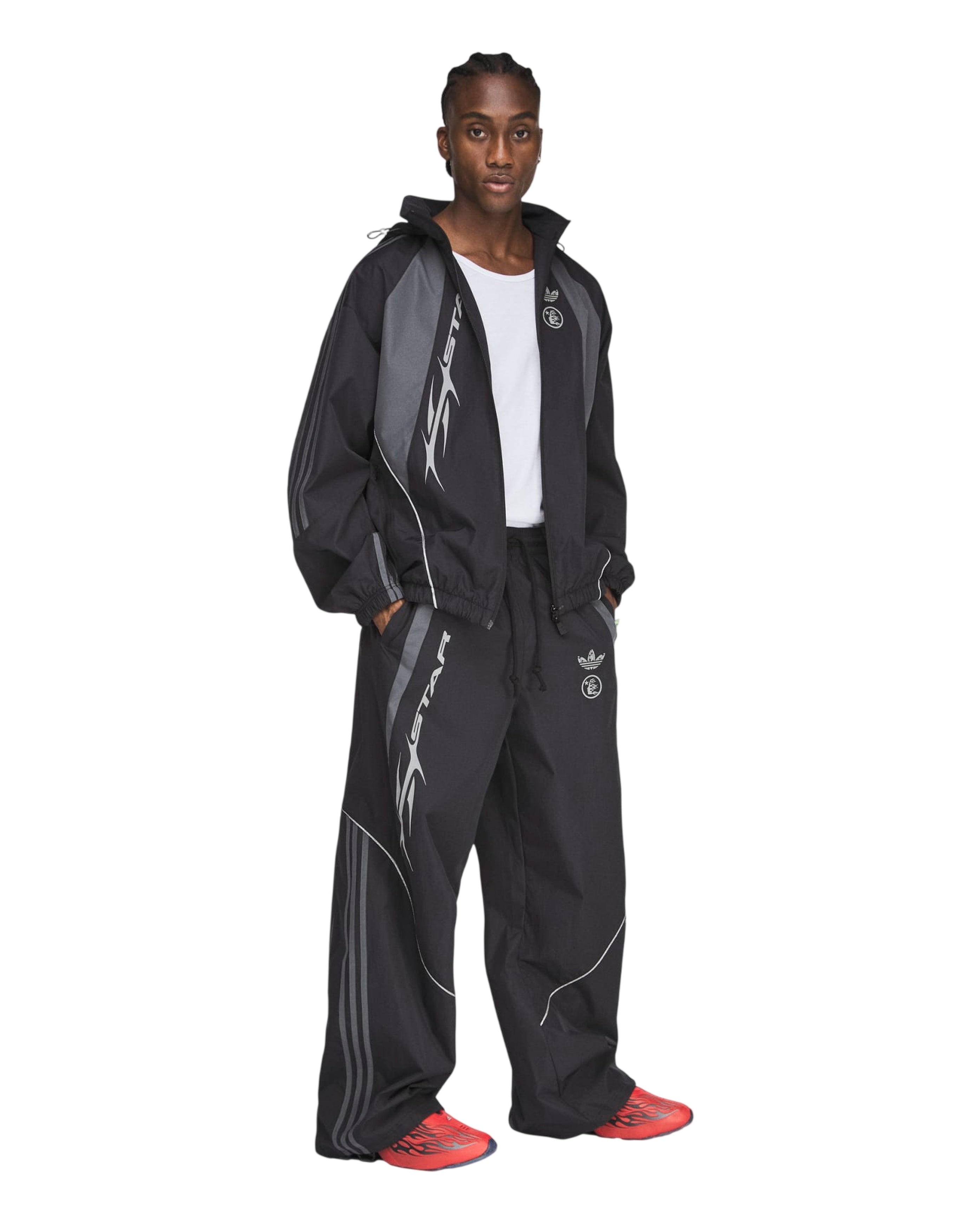 x Hellstar Tracksuit Jacket Black - Starcowparis - 6