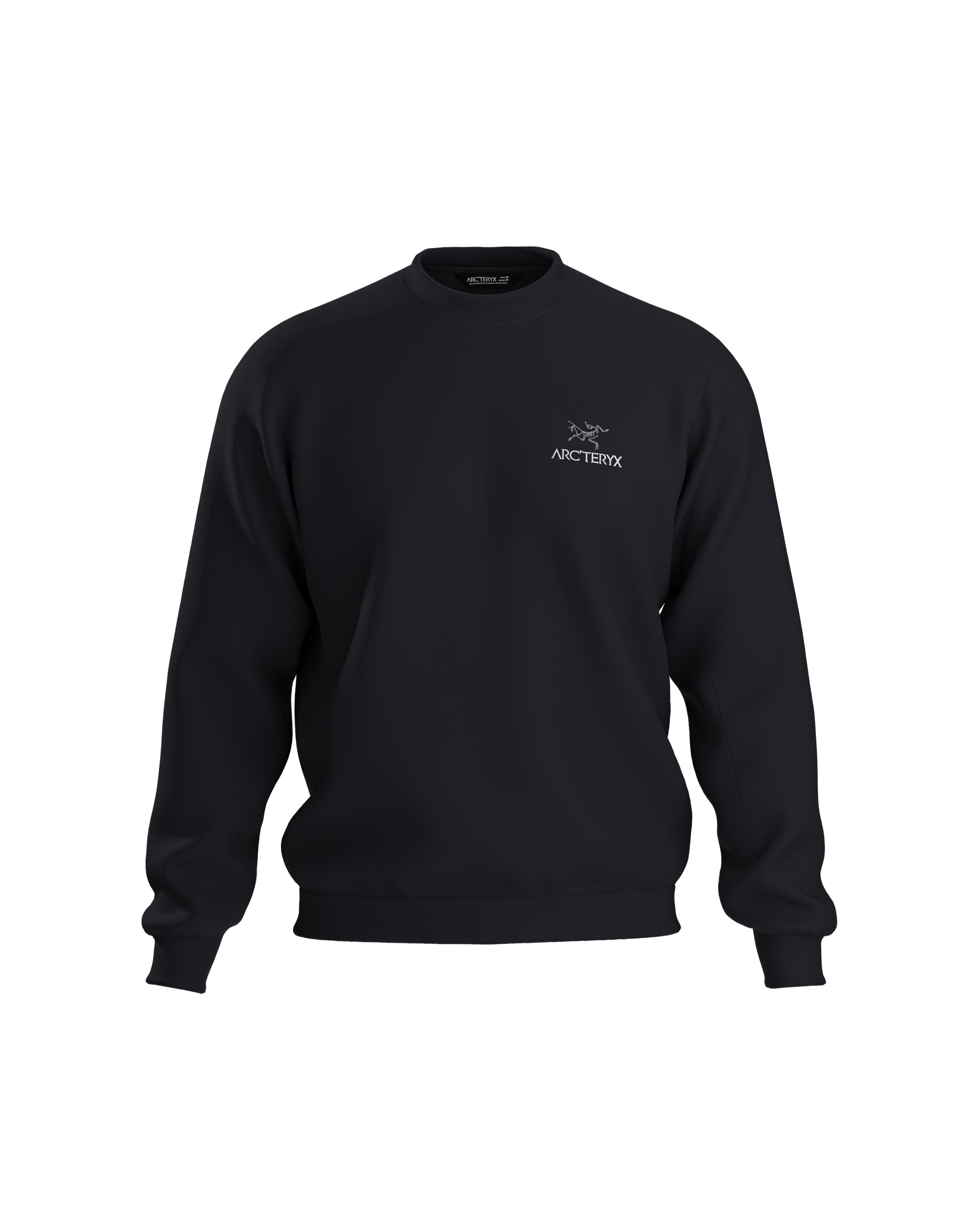 Emblem Fleece Crew Black - Starcowparis - 1