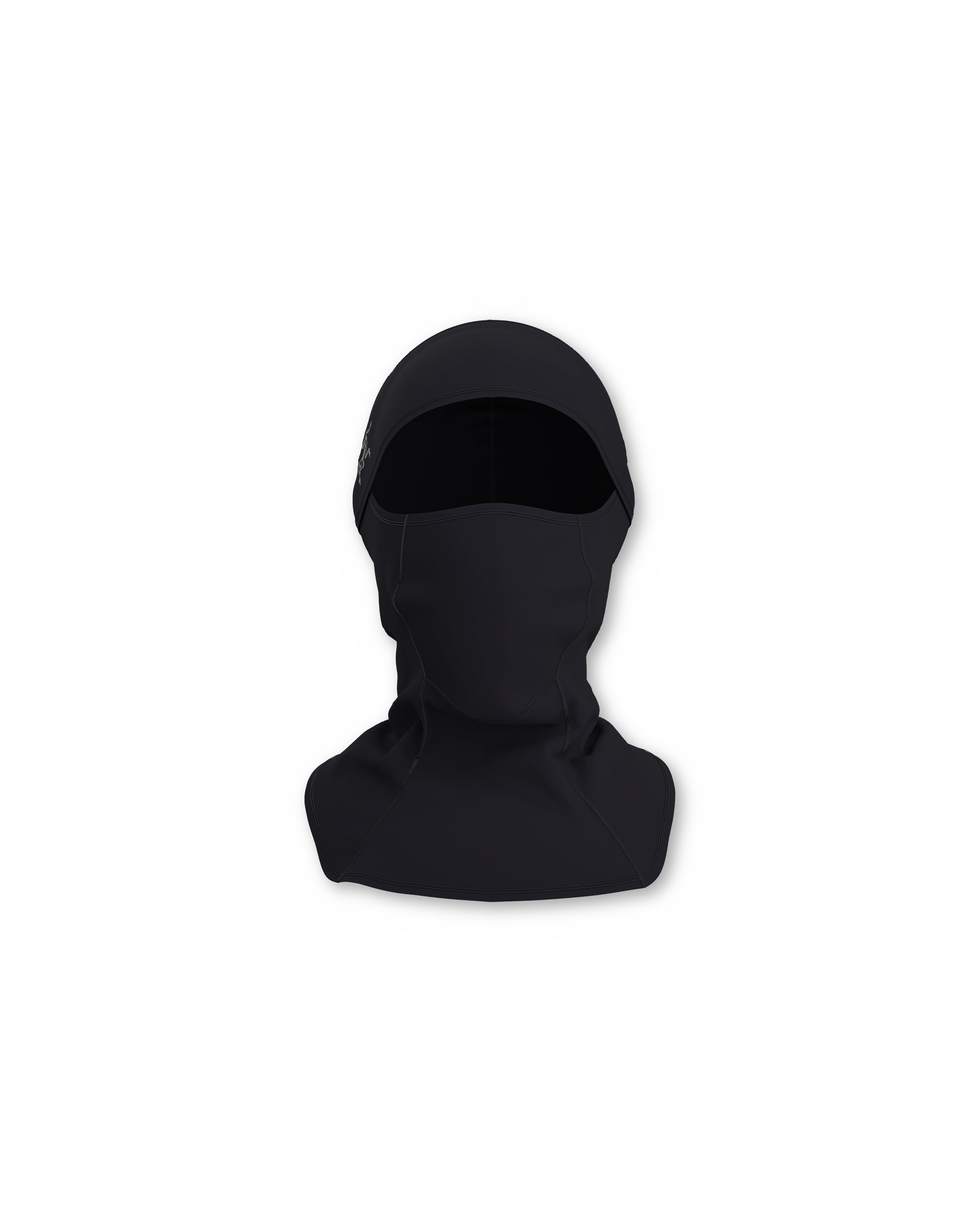 Arc'teryx Rho Balaclava Black, face, Starcow Paris - Starcowparis - 1