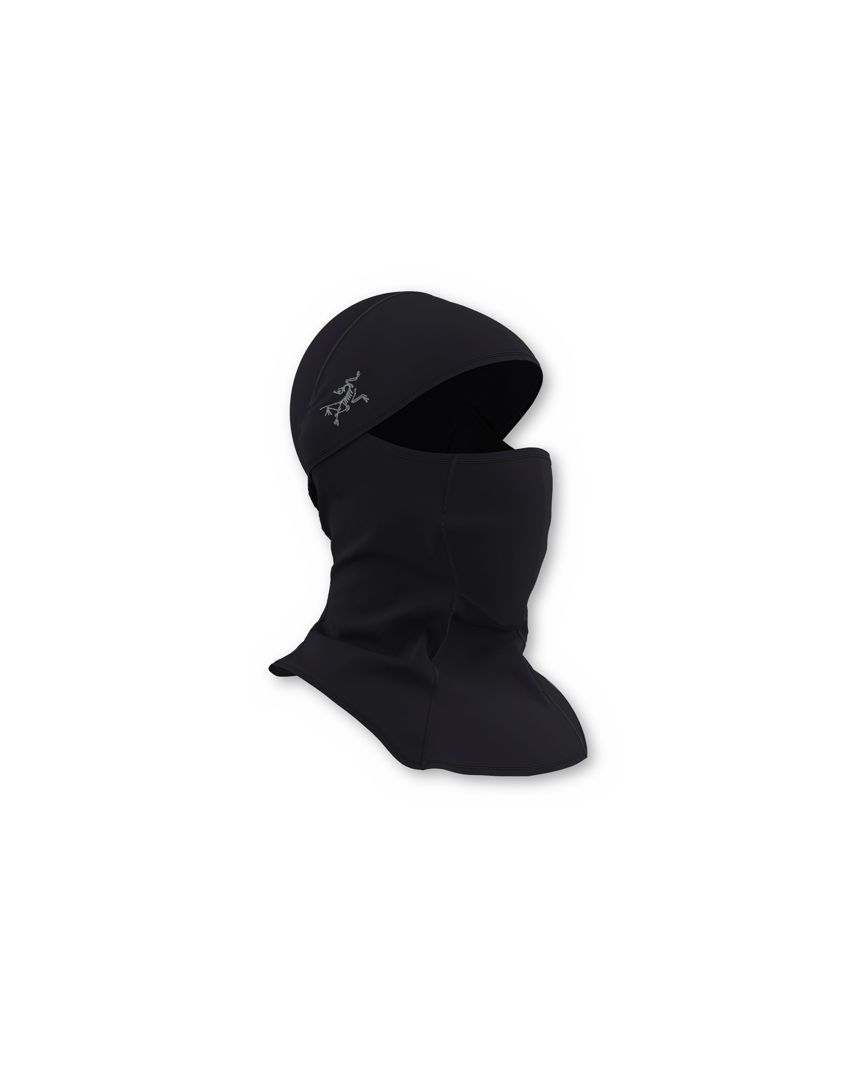 Arc'teryx Rho Balaclava Black, trois-quarts, Starcow Paris - Starcowparis - 2