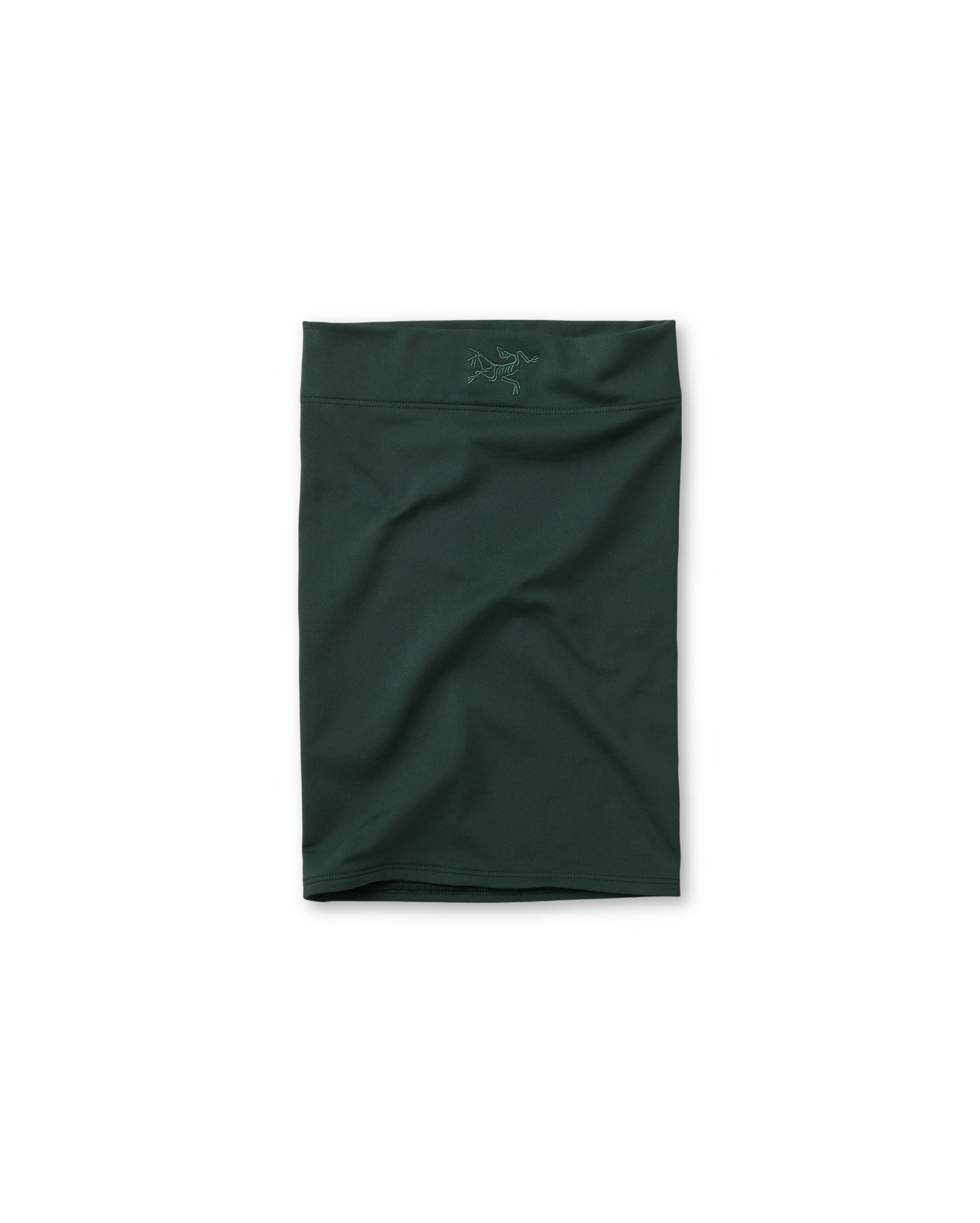 Arc'teryx Rho Neck Gaiter Long Dark Jade, face, Starcow Paris - Starcowparis - 1