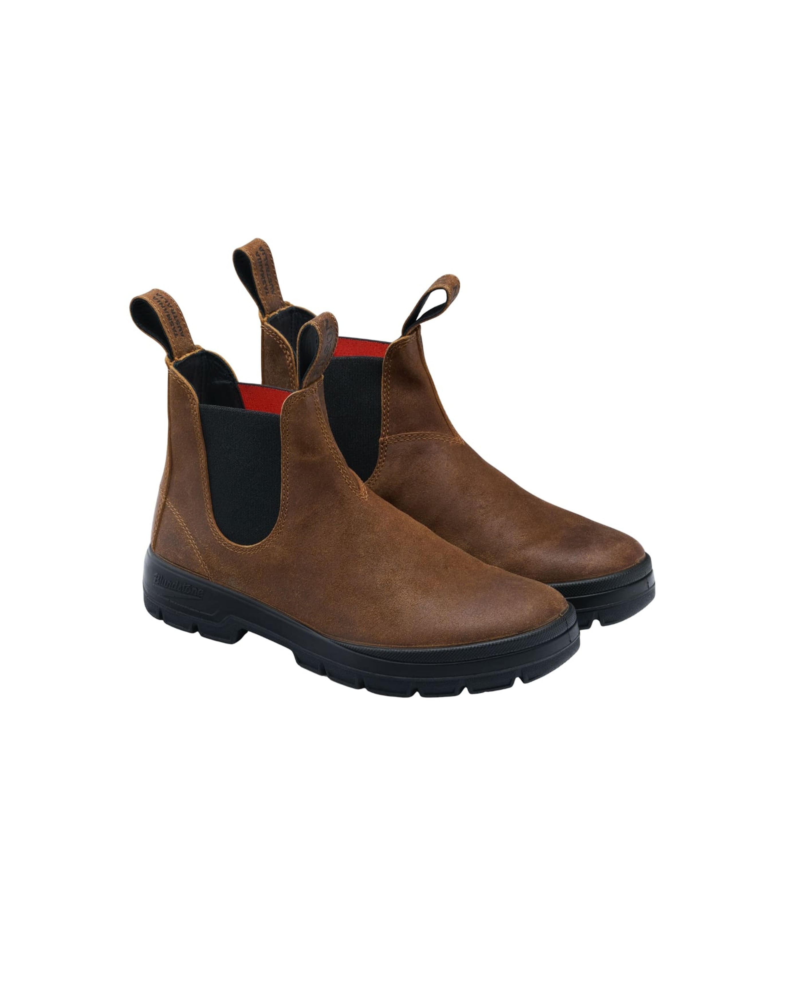  Blundstone-x Filson Chelsea Boots #2535 Sienna Brown Wax Suede-Starcowparis - Starcowparis - 2