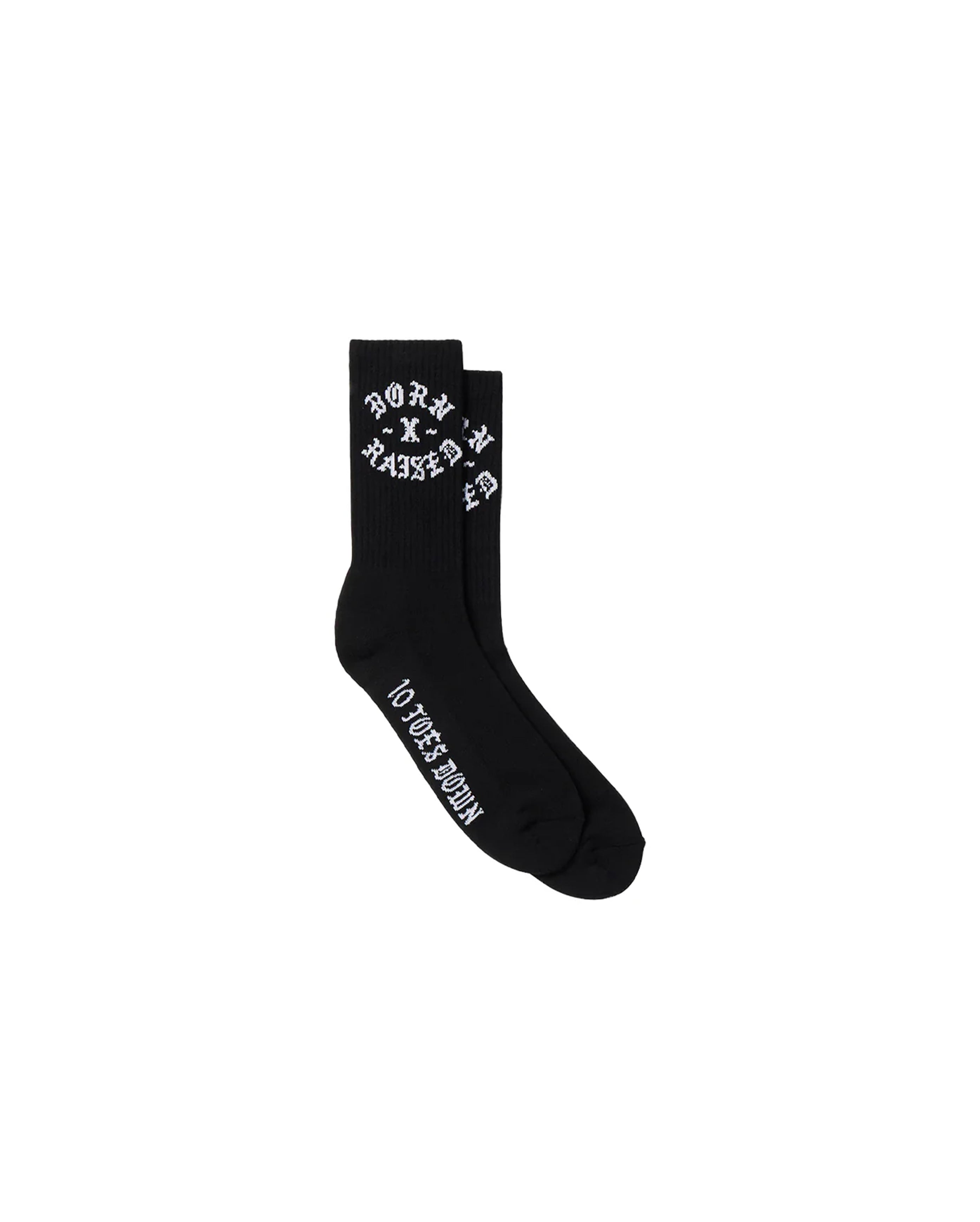 10 Toes Rocker Socks Black - Starcowparis - 1