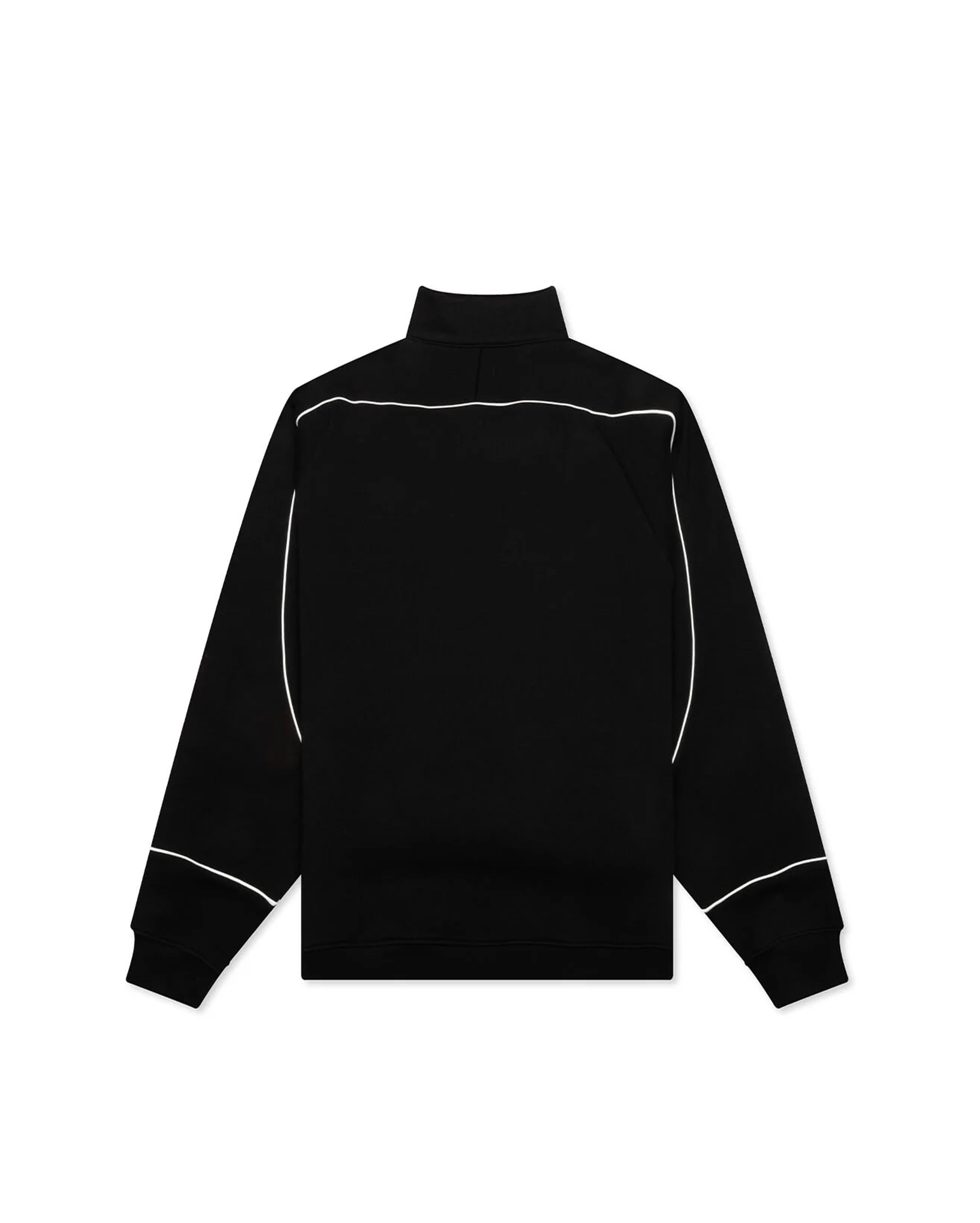 BXR Piped Quarter Zip Sweater Black - Starcowparis - 2