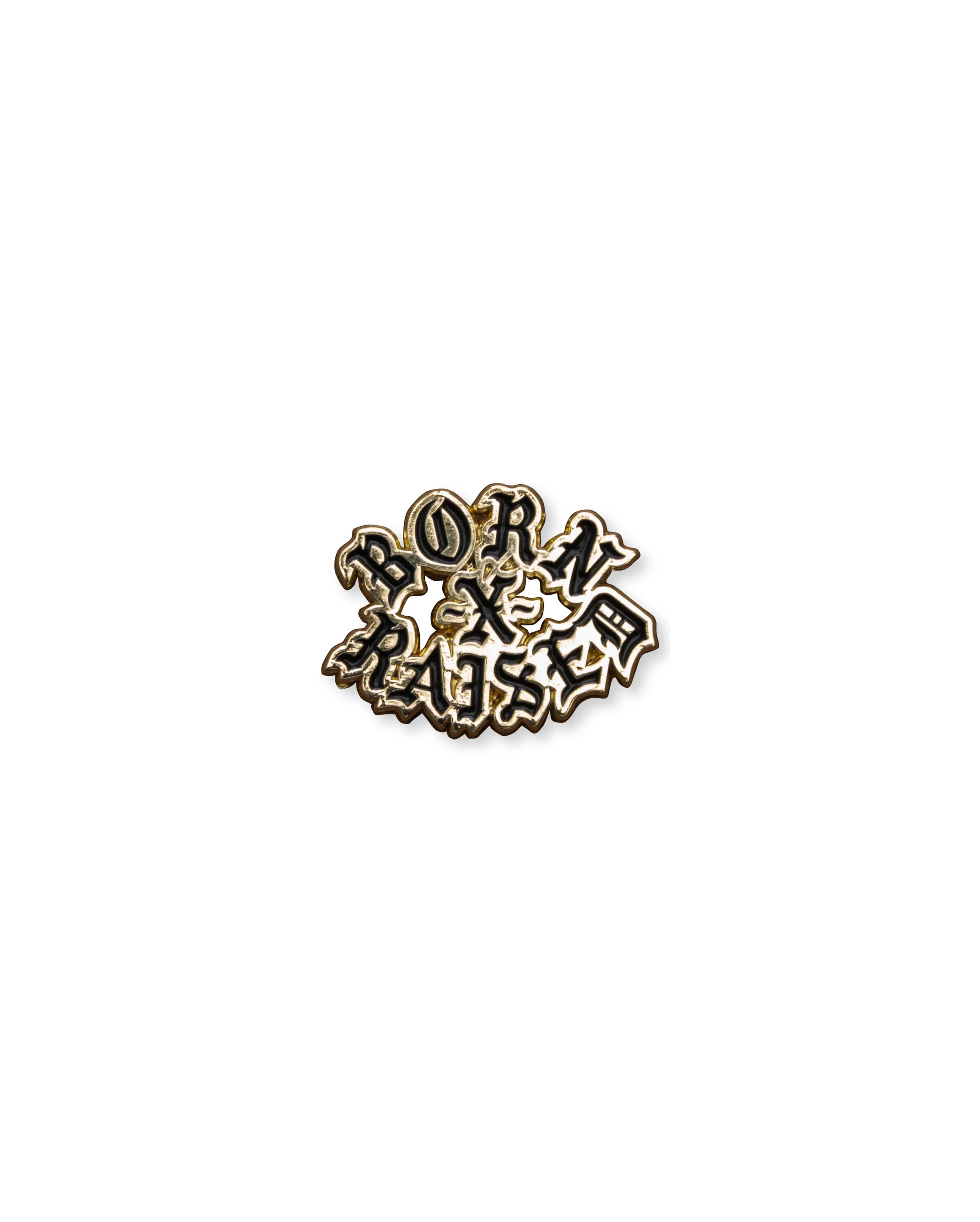 Enamel Rocker Pin Black Gold - Starcowparis - 1