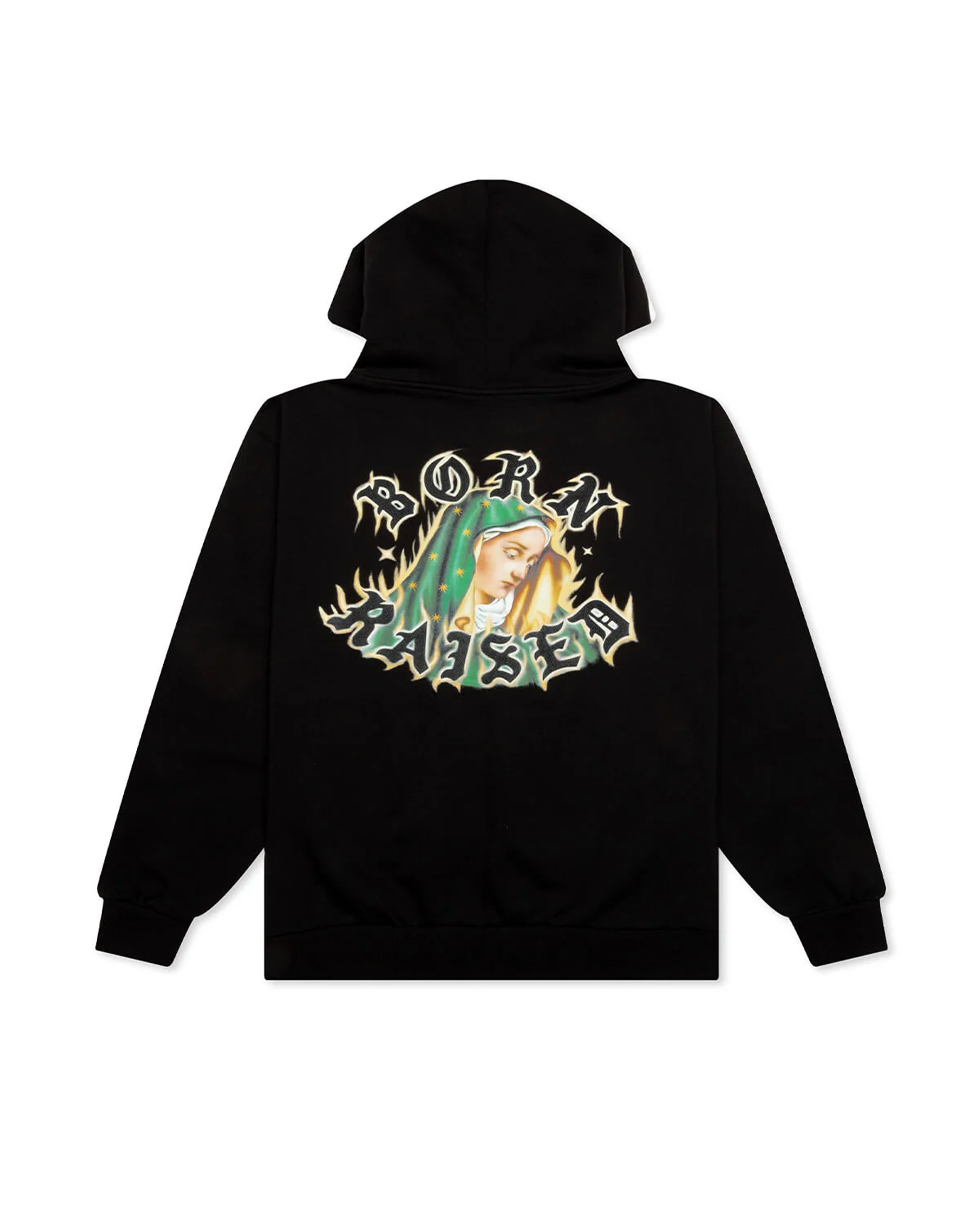 Guadalupe Zip-up Hoodie Black - Starcowparis - 2