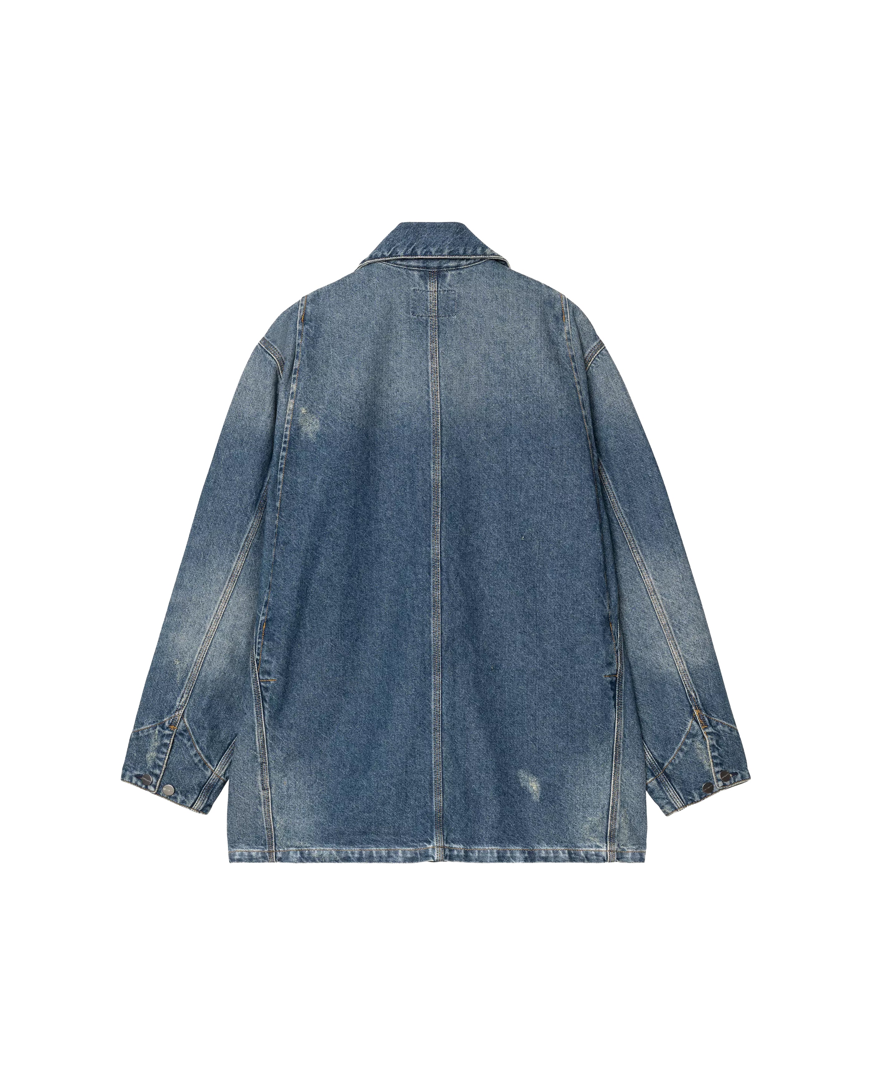 Aden Chore Coat Blue Grind Wash - Starcowparis - 2