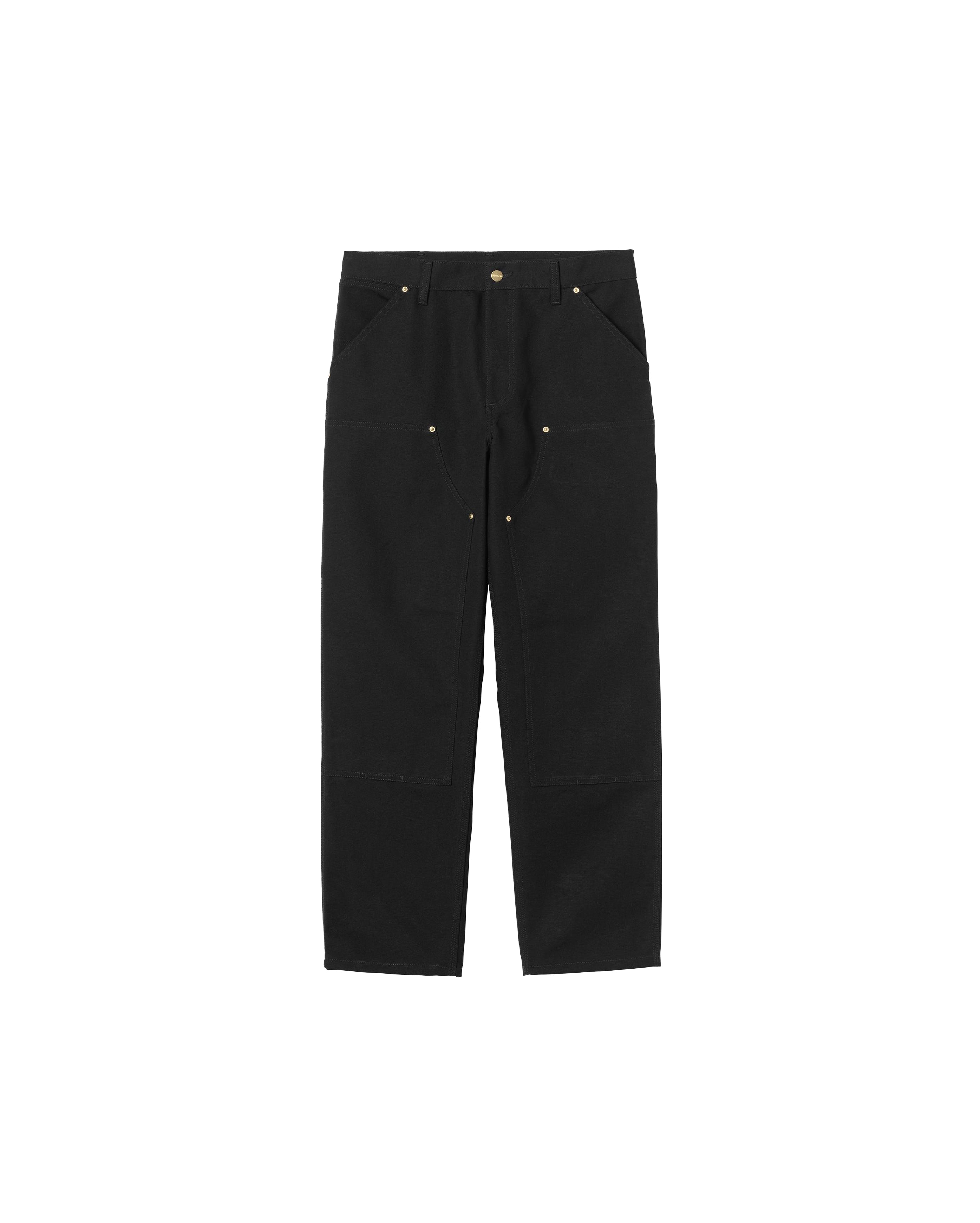 Double Knee Pant Black Rigid - Starcowparis - 2