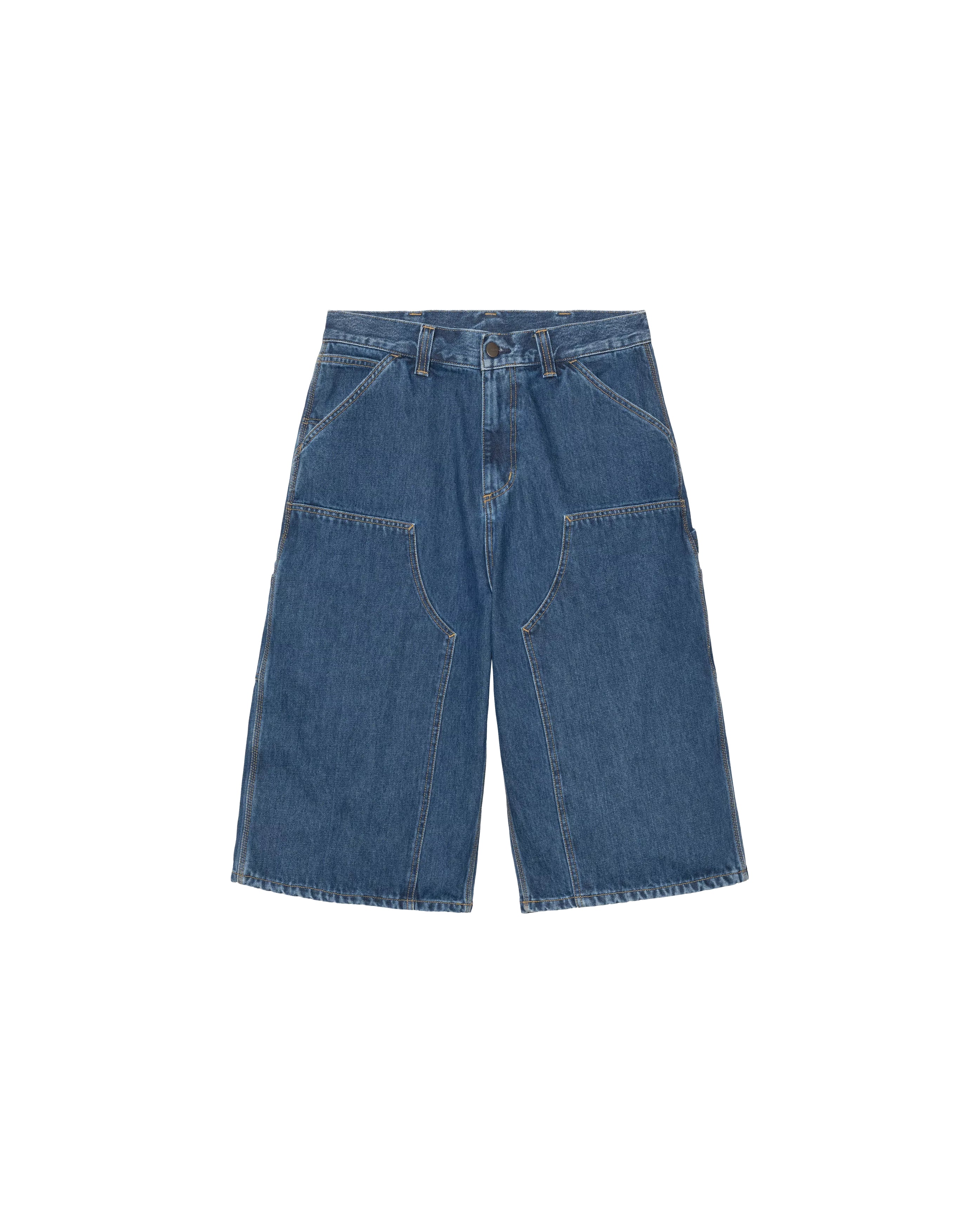 OG Double Knee Long Short Blue Stone Washed - Starcowparis - 1