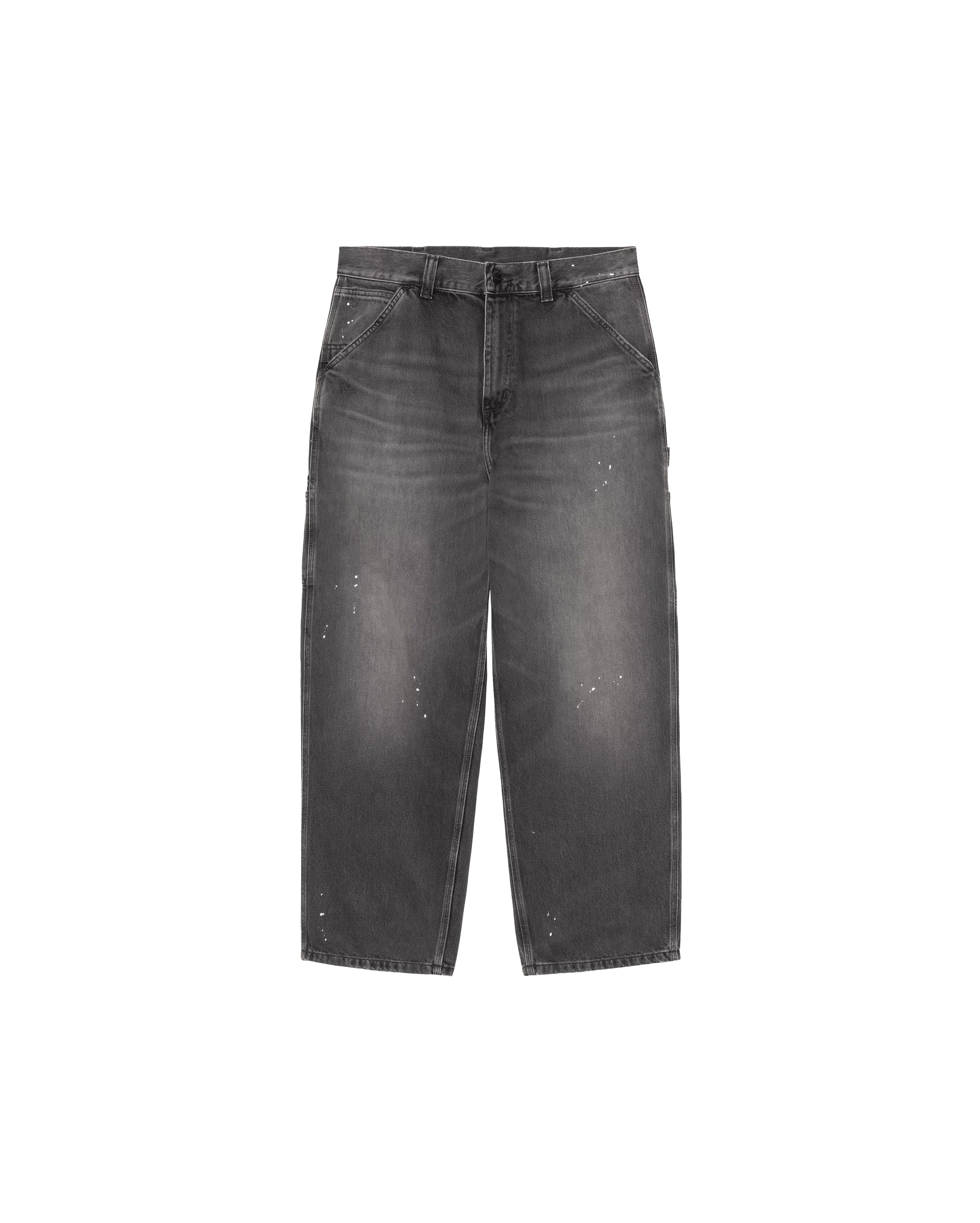 OG Single Knee Pant Black Destroy Wash Splatter - Starcowparis - 1