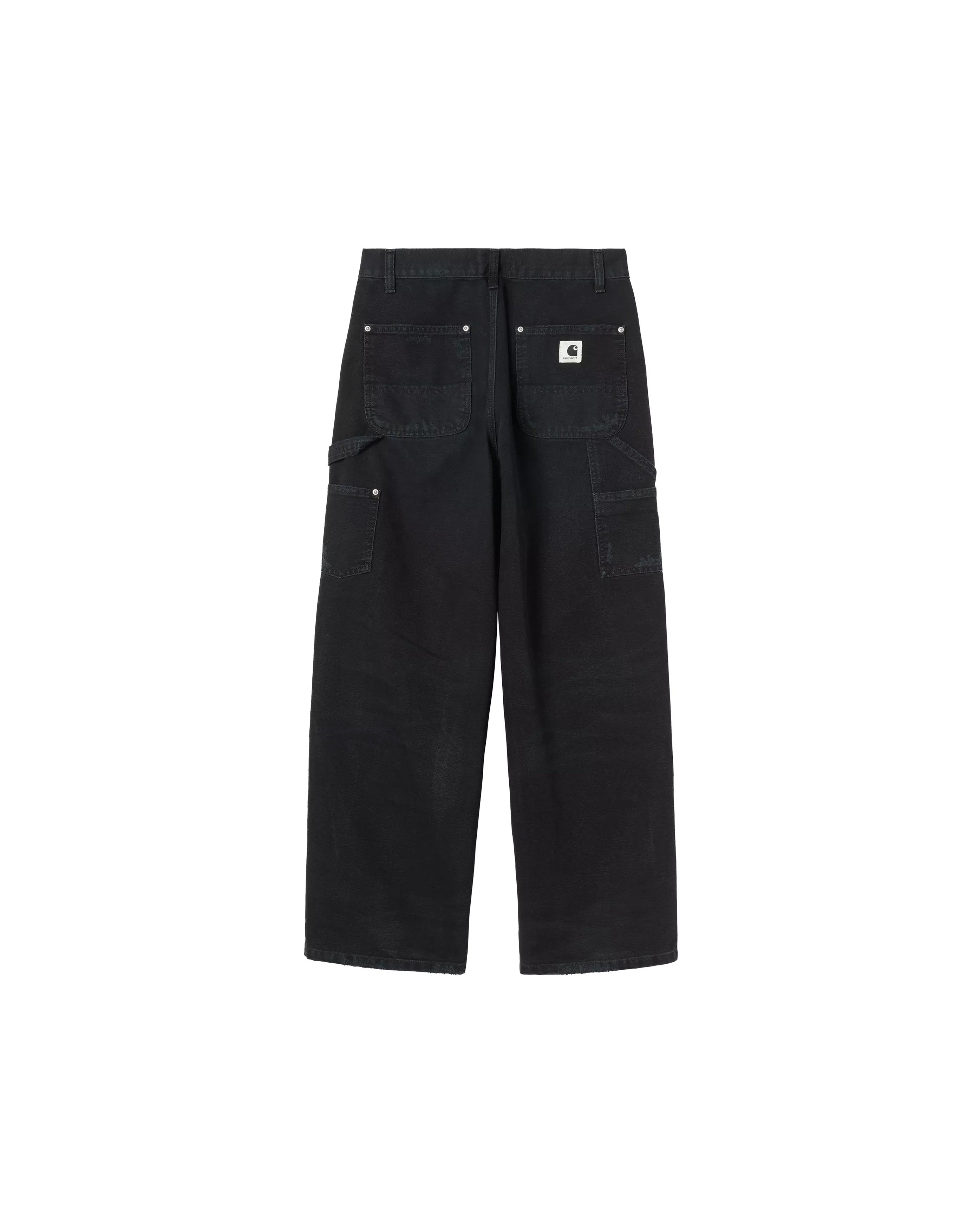 Brandon Double Knee Pant Blue Grind Wash Femme - Starcowparis - 4