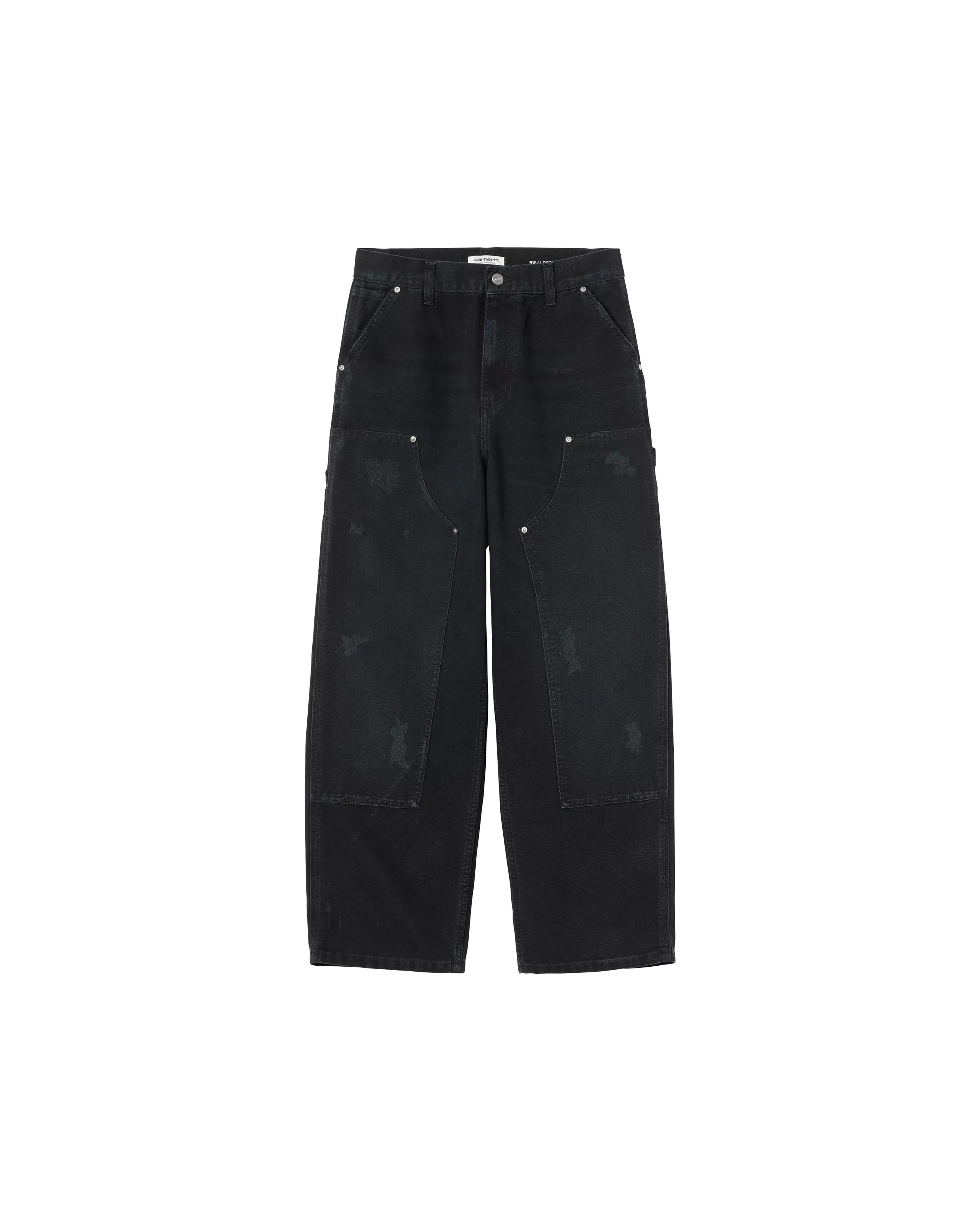 Brandon Double Knee Pant Blue Grind Wash Femme - Starcowparis - 1