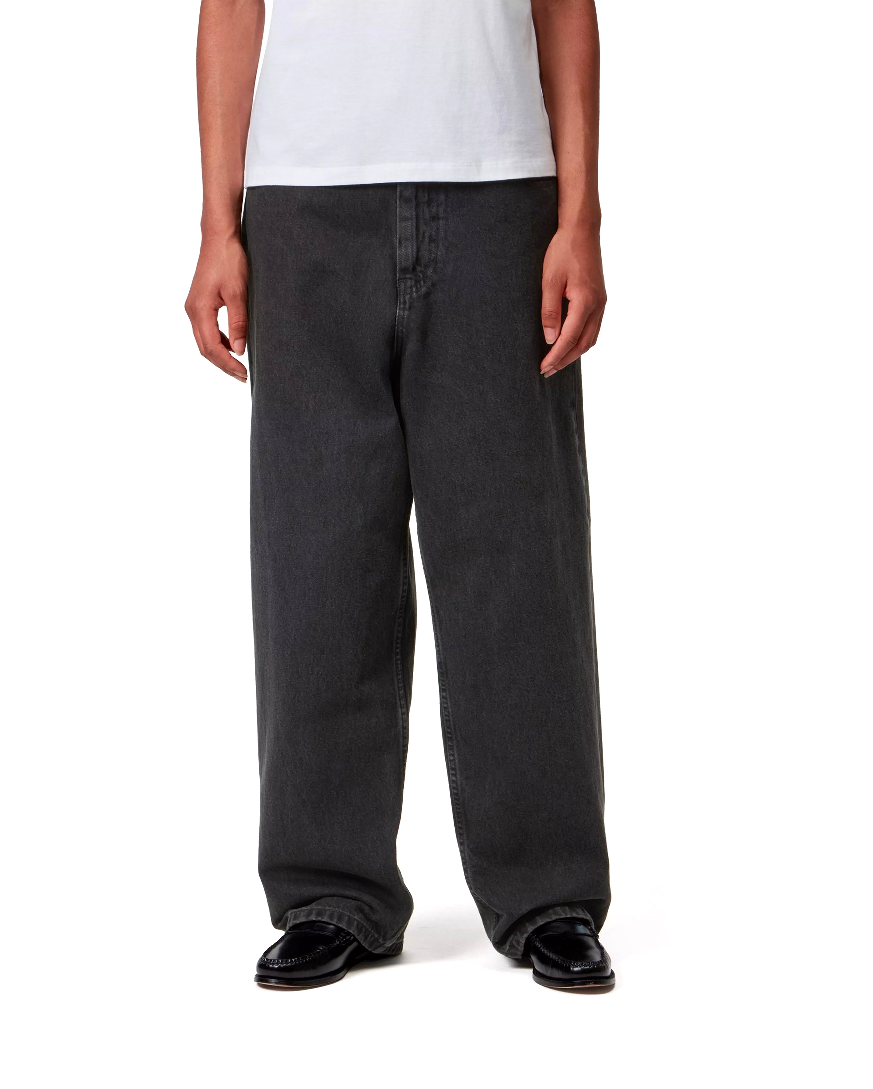 W Brandon Pant Black Stone Washed - Starcowparis - 2