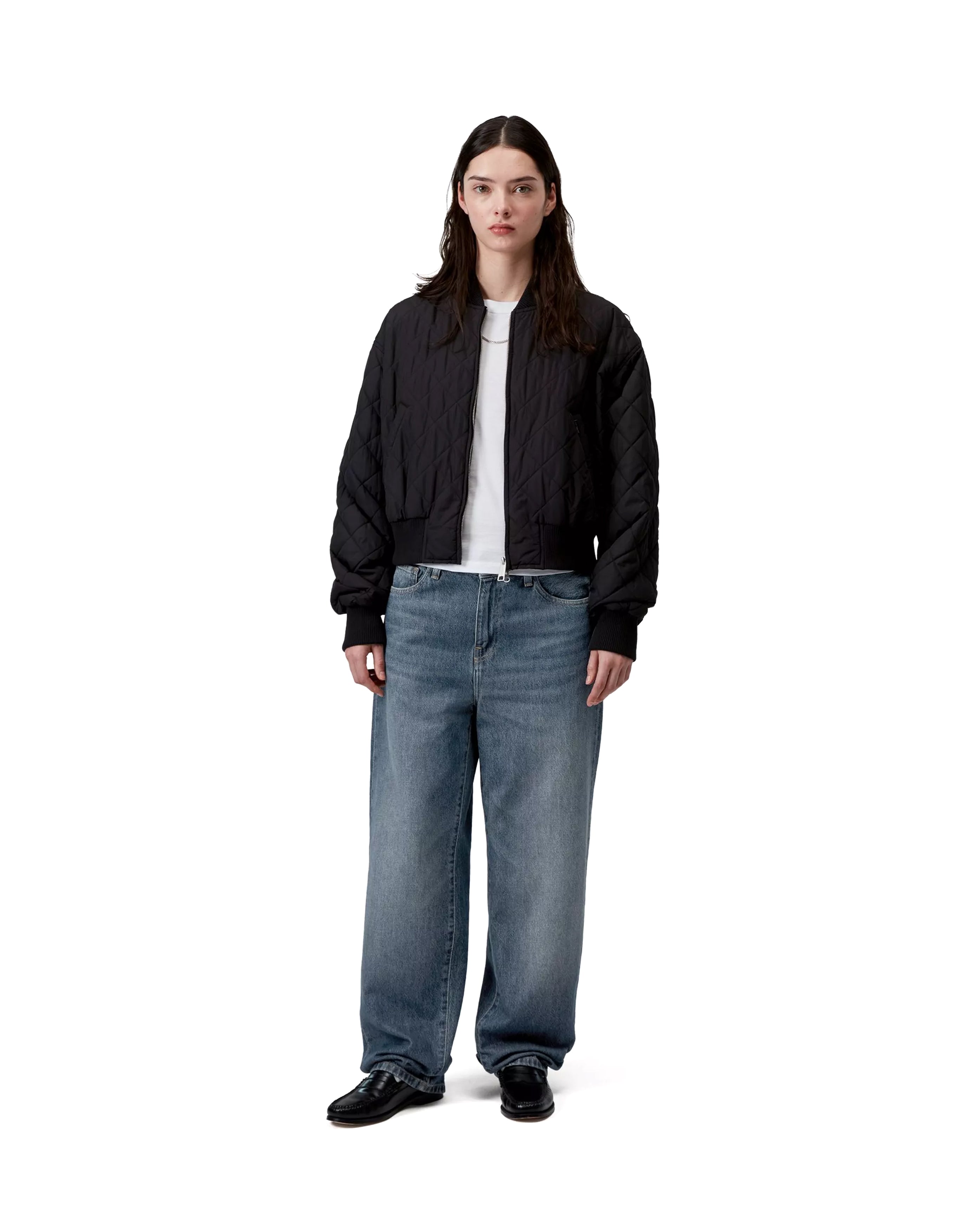 Arin Pant Blue Dark Used Wash Femme - Starcowparis - 3