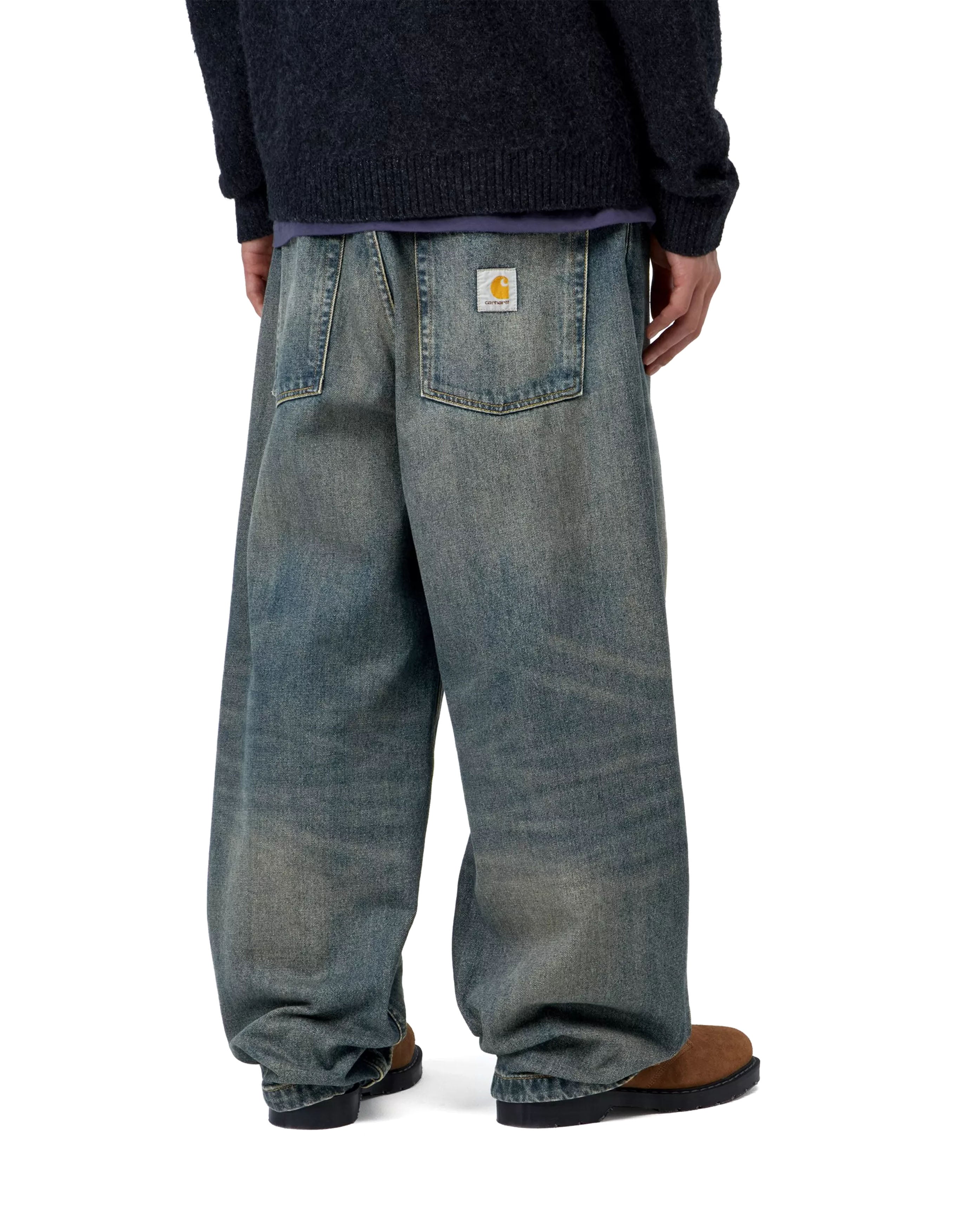 Brandon Pant Blue Worn Used Wash - Starcowparis - 4