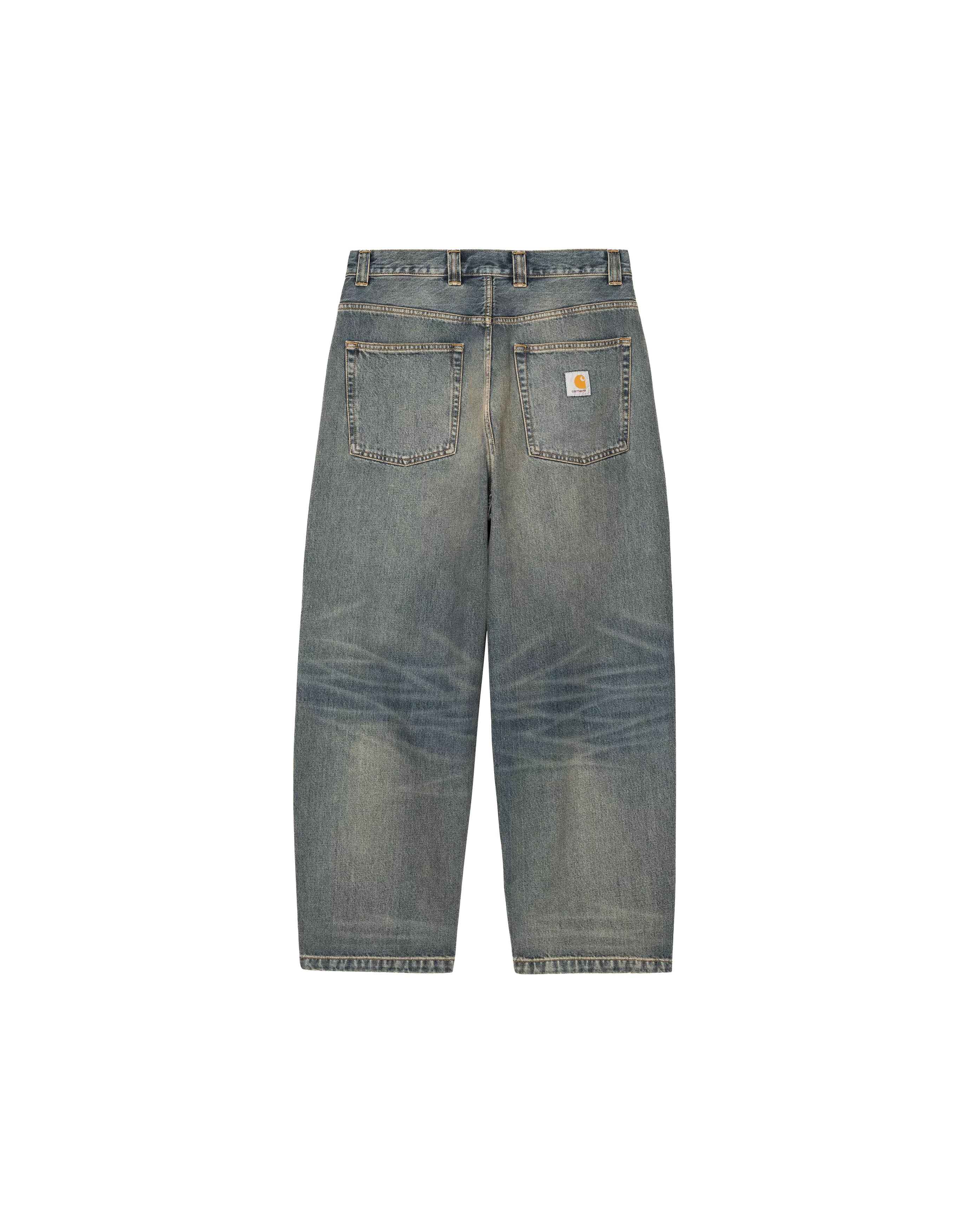 Brandon Pant Blue Worn Used Wash - Starcowparis - 2