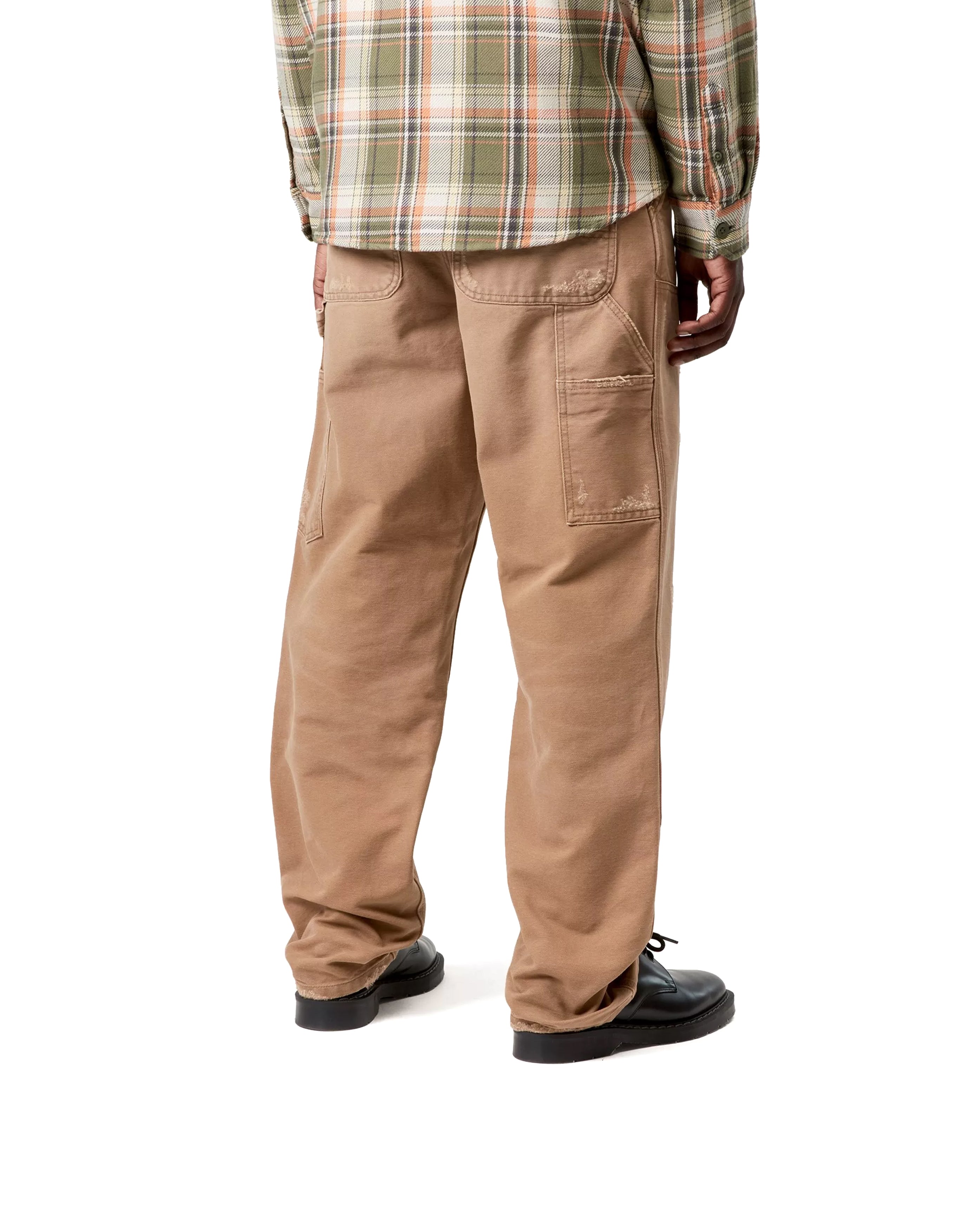 Double Knee Pant Hamilton Brown grind wash L32 - Starcowparis - 4