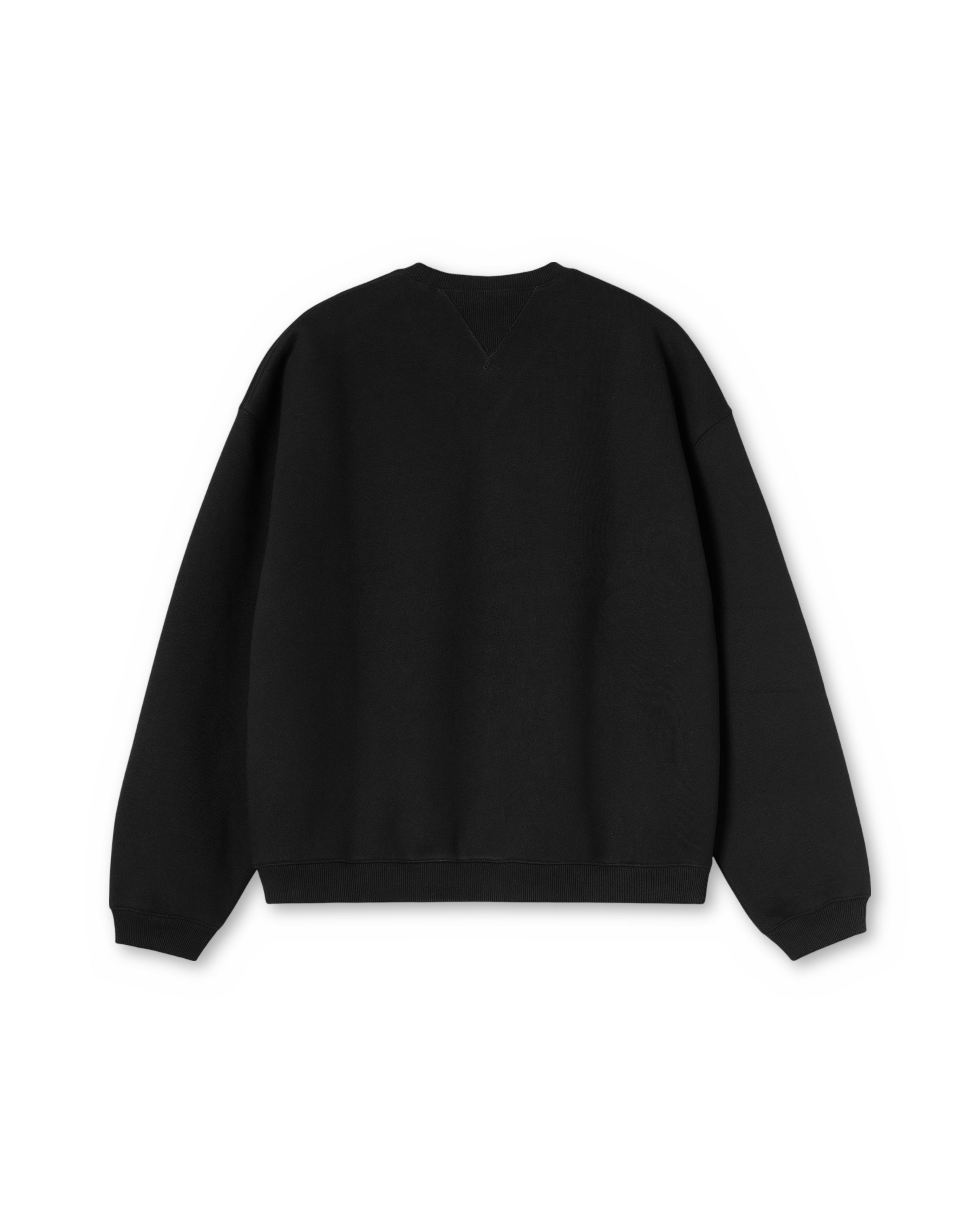 Carhartt Ebbert Sweatshirt Black White, dos, Starcow Paris - Starcowparis - 2