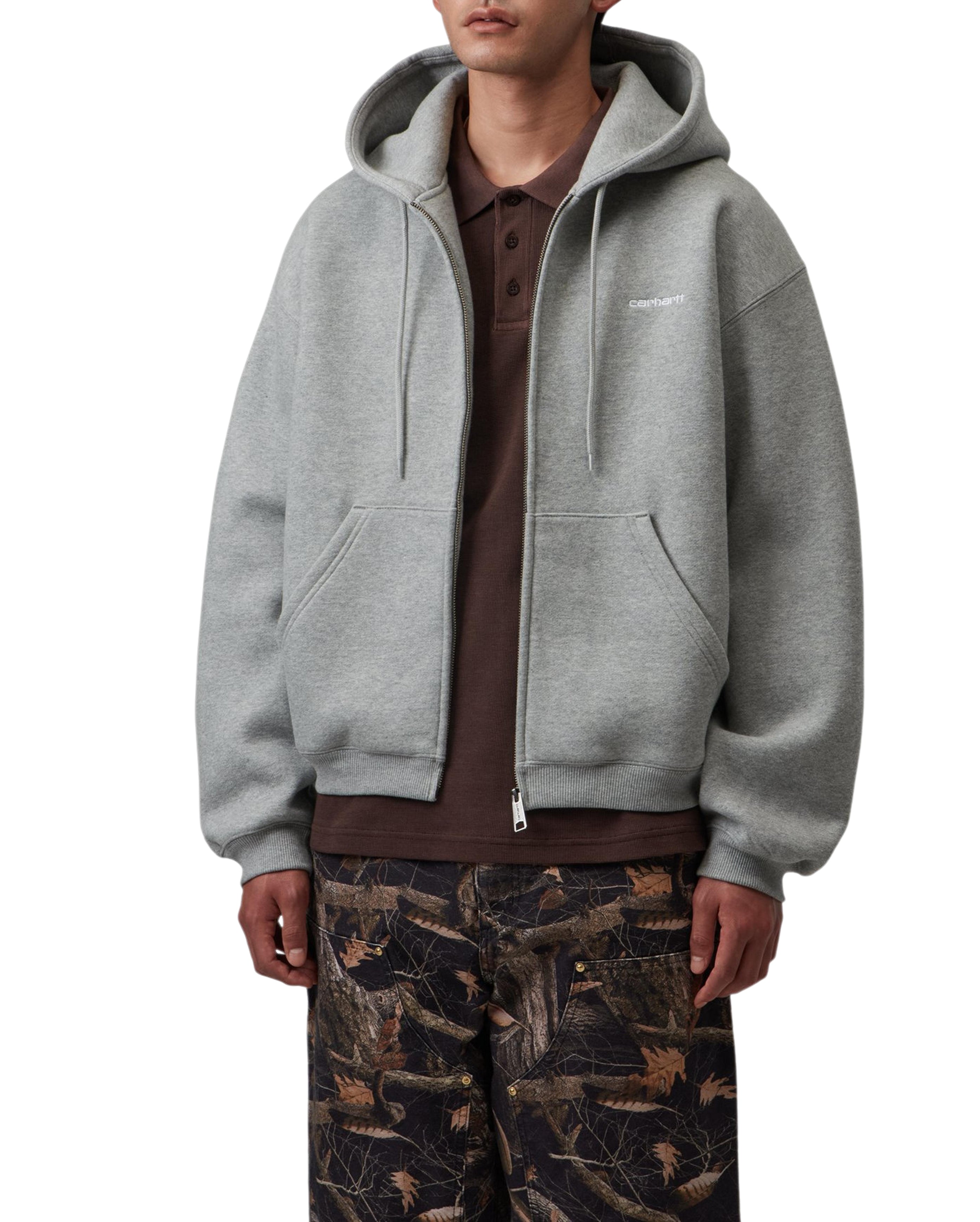 Hooded Ebbert Jacket Grey Heather - Starcowparis - 3