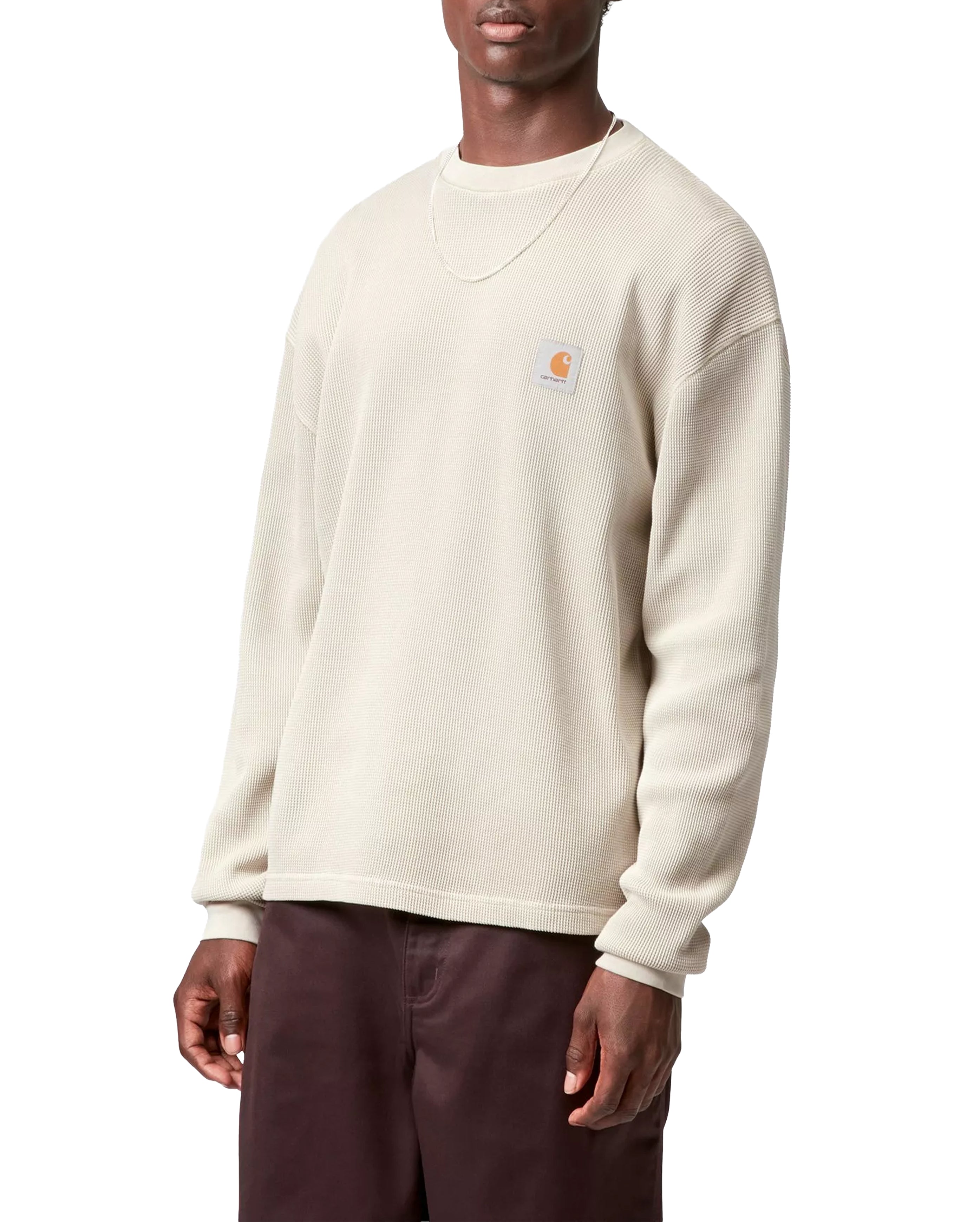 L/S Vista Waffle T-Shirt Fleur De Sel - Starcowparis - 2