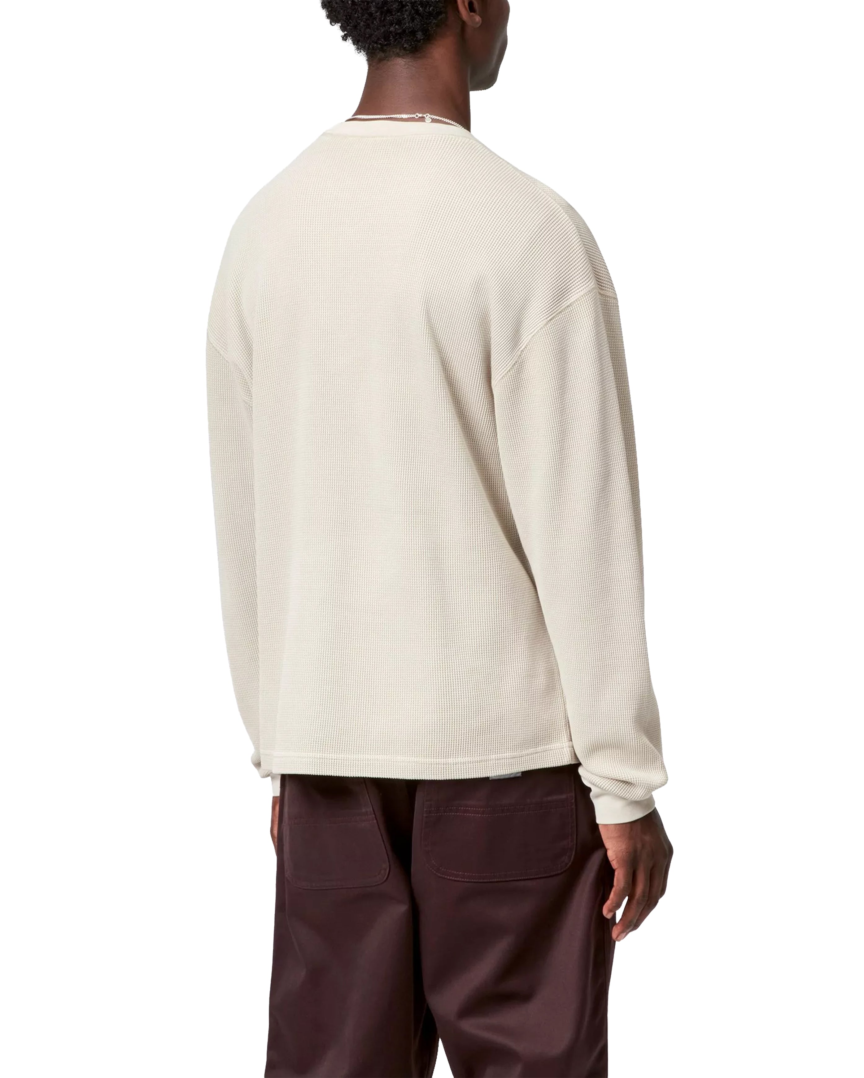 L/S Vista Waffle T-Shirt Fleur De Sel - Starcowparis - 5