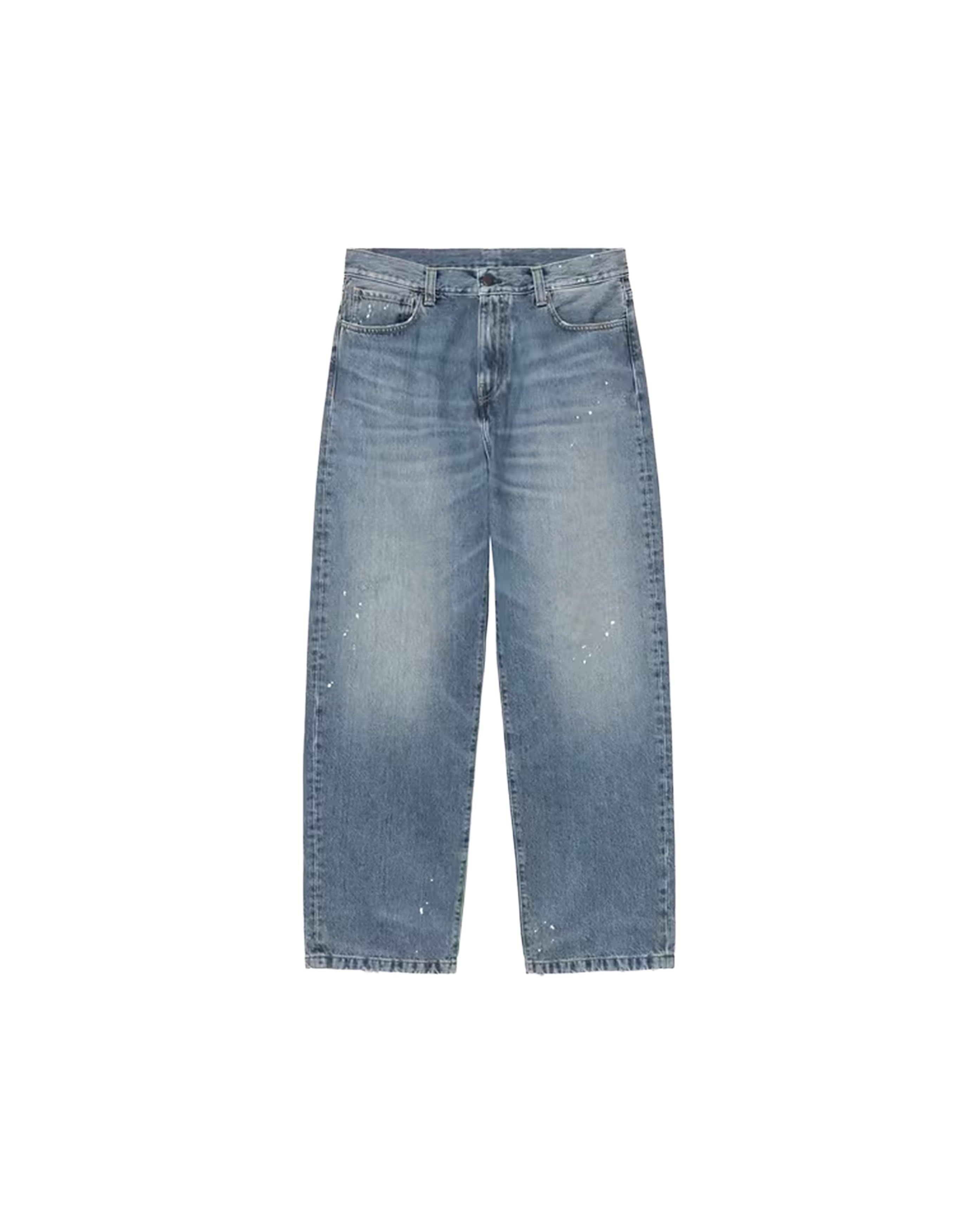 Landon Pant Blue Destroy Wash Splatter - Starcowparis - 2