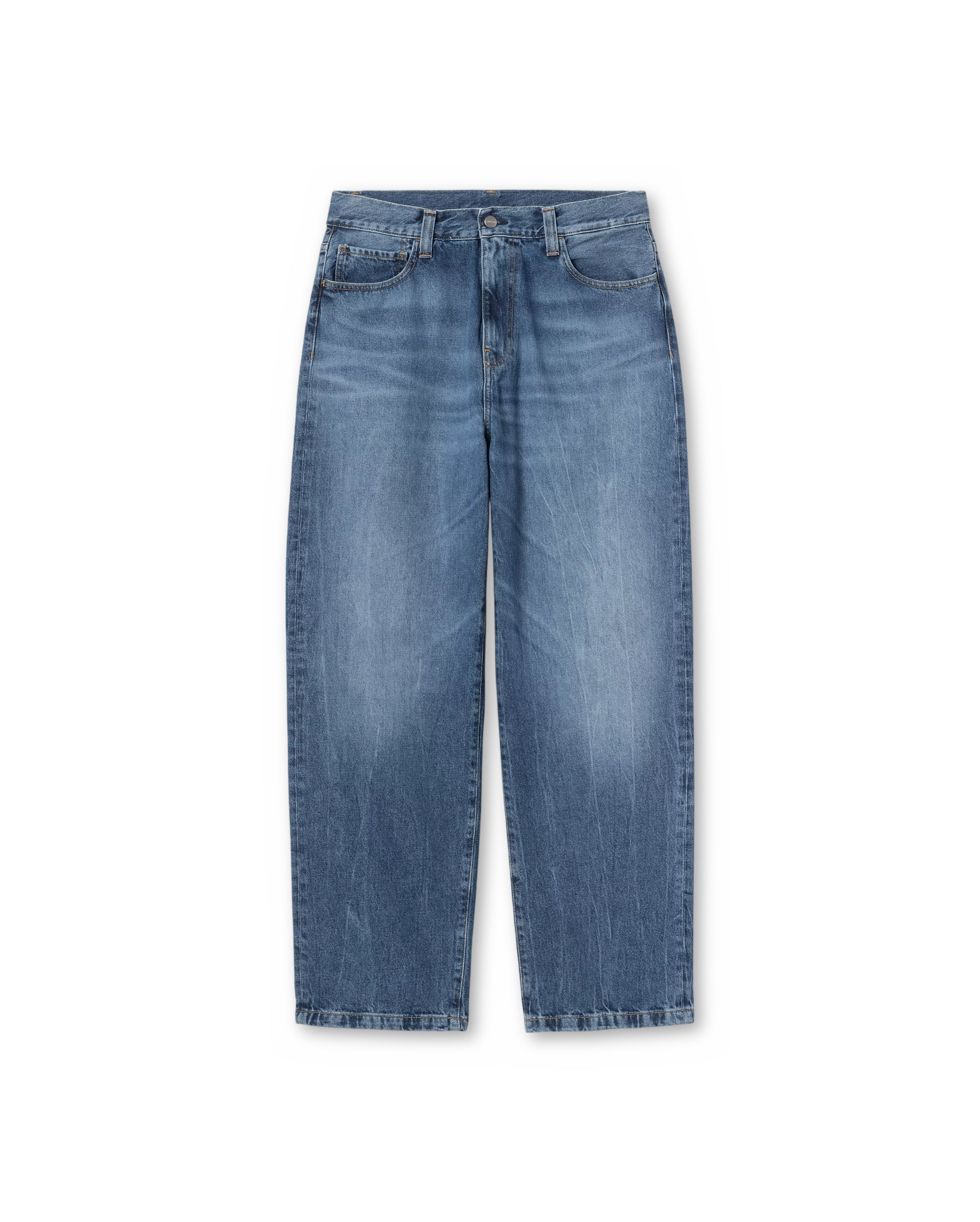 Carhartt Landon Pant Blue Marble Used, face, Starcow Paris - Starcowparis - 1