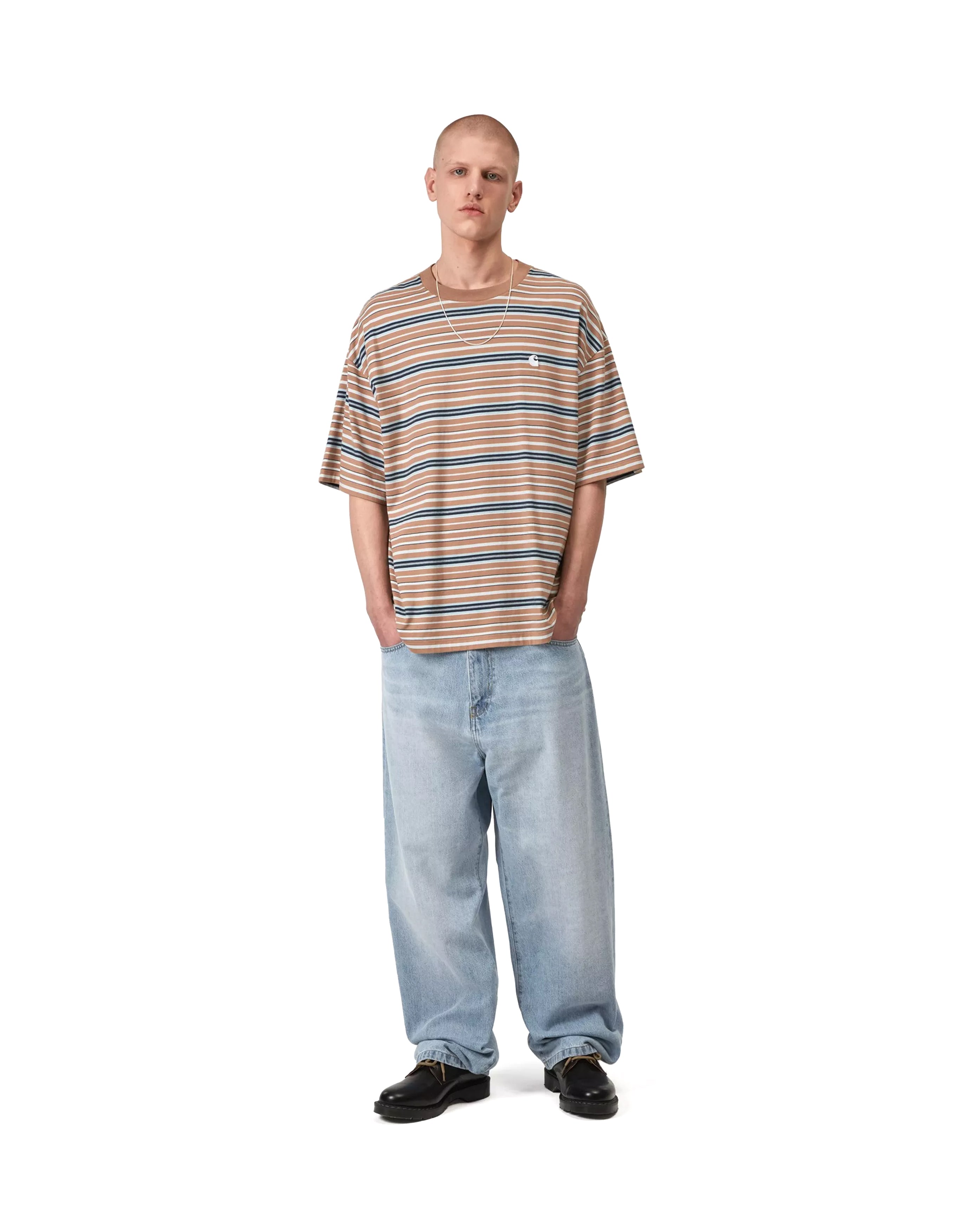 Landon Pant Robertson Denim Blue Heavy Worn Bleached - Starcowparis - 3