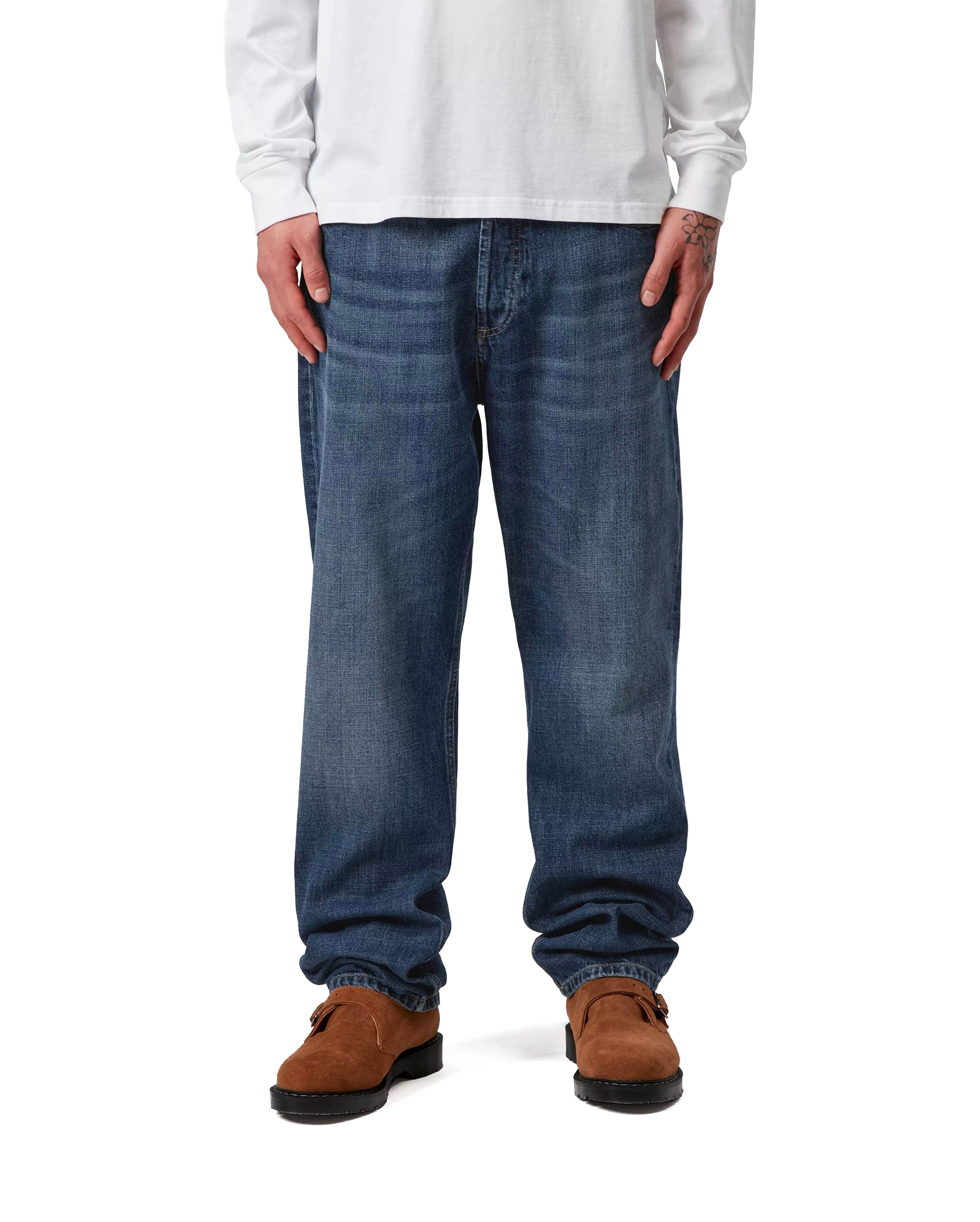 Marlow Pant Blue Dark Used Wash - Starcowparis - 2