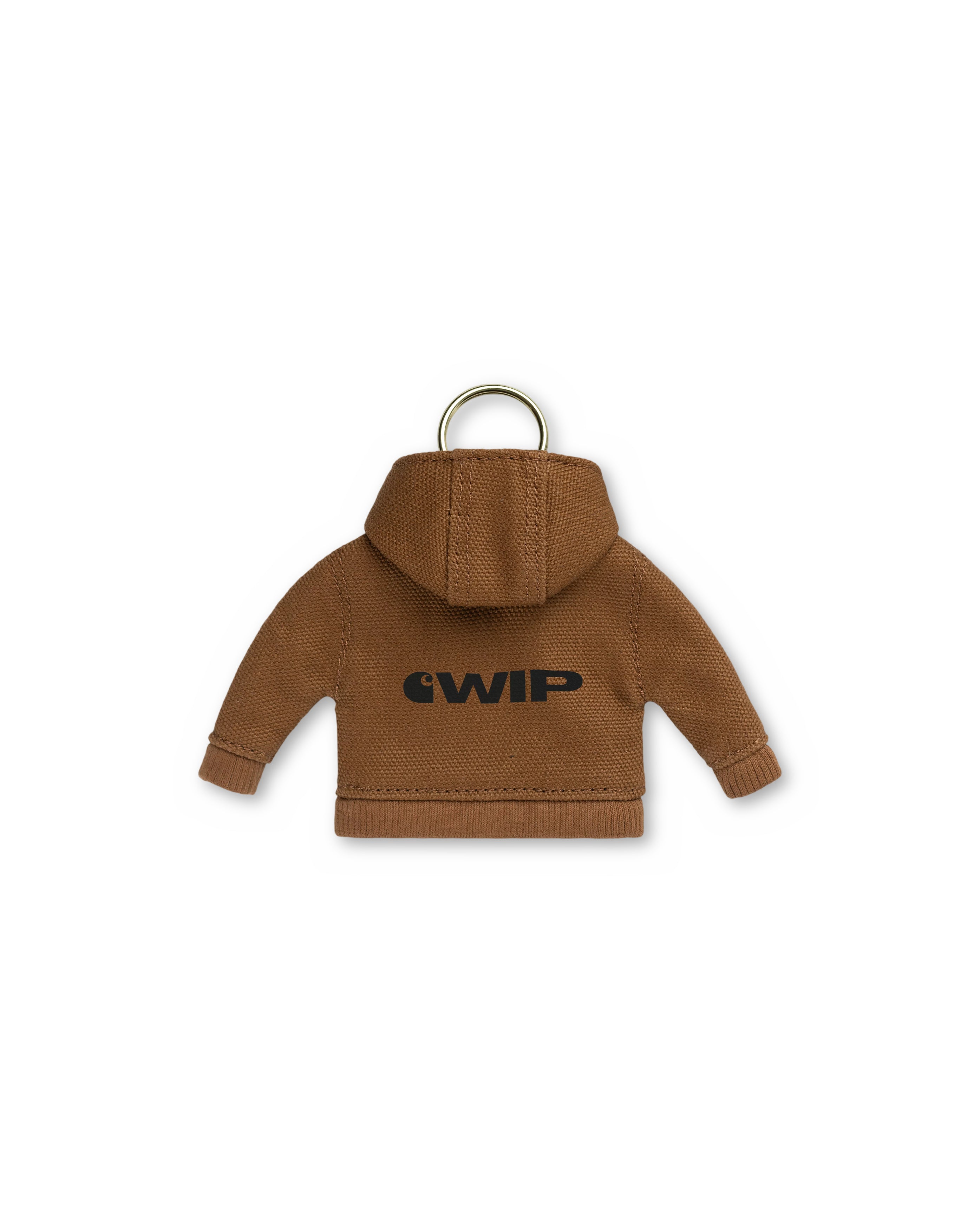Carhartt Mini Active Jacket Keychain Hamilton Brown, dos, Starcow Paris - Starcowparis - 2