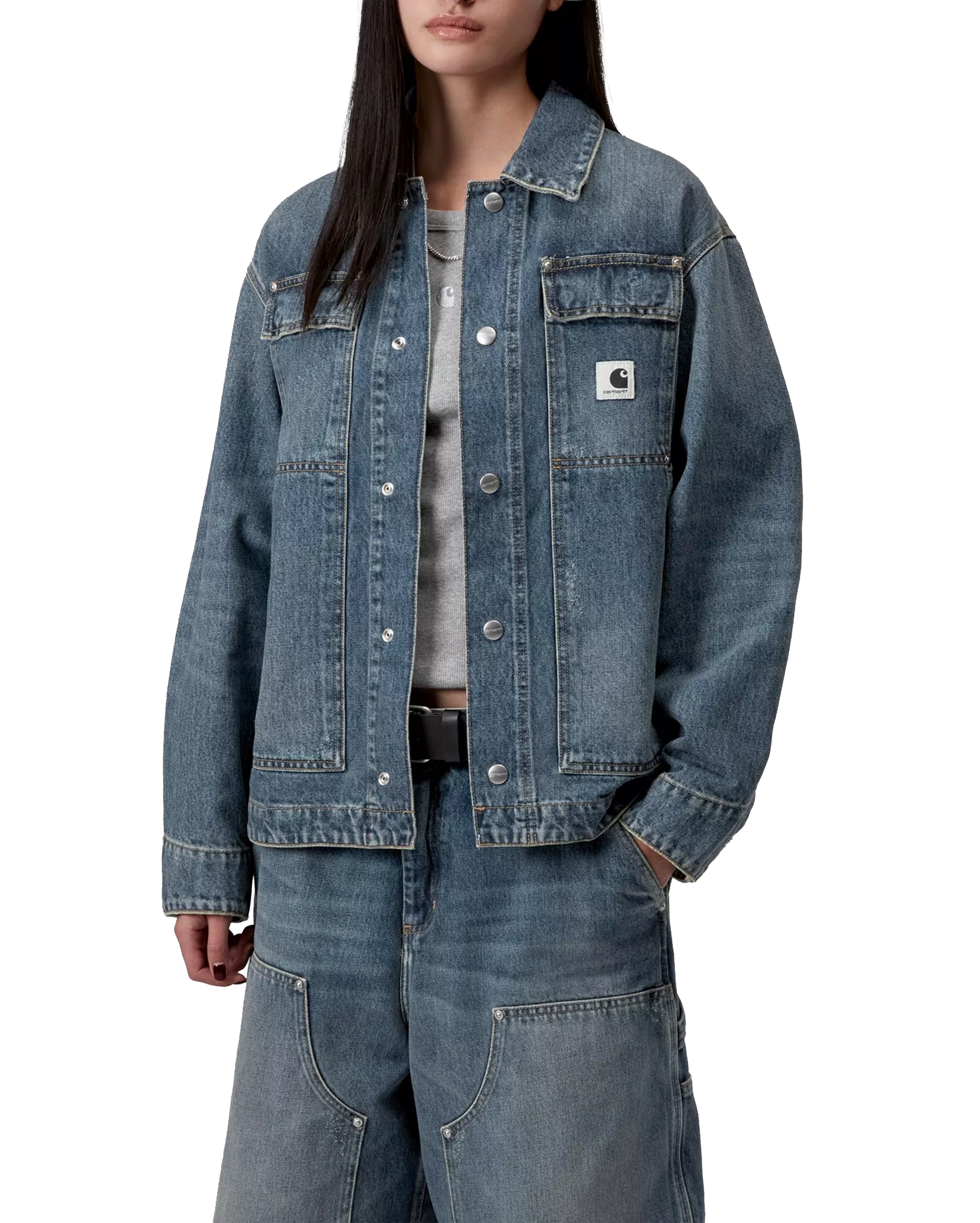 OG Arctic Jacket Blue Grind Wash Femme - Starcowparis - 2