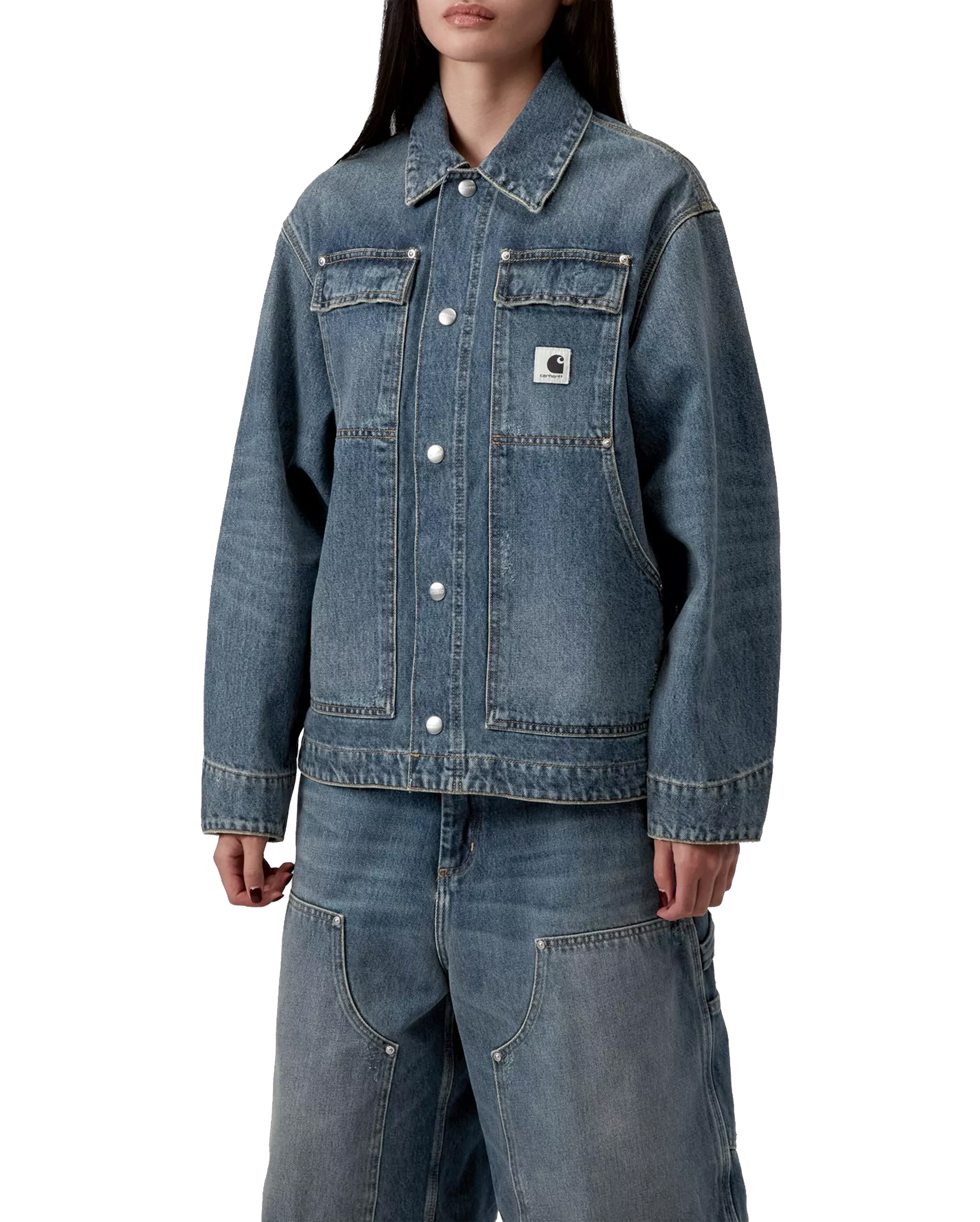 OG Arctic Jacket Blue Grind Wash Femme - Starcowparis - 5