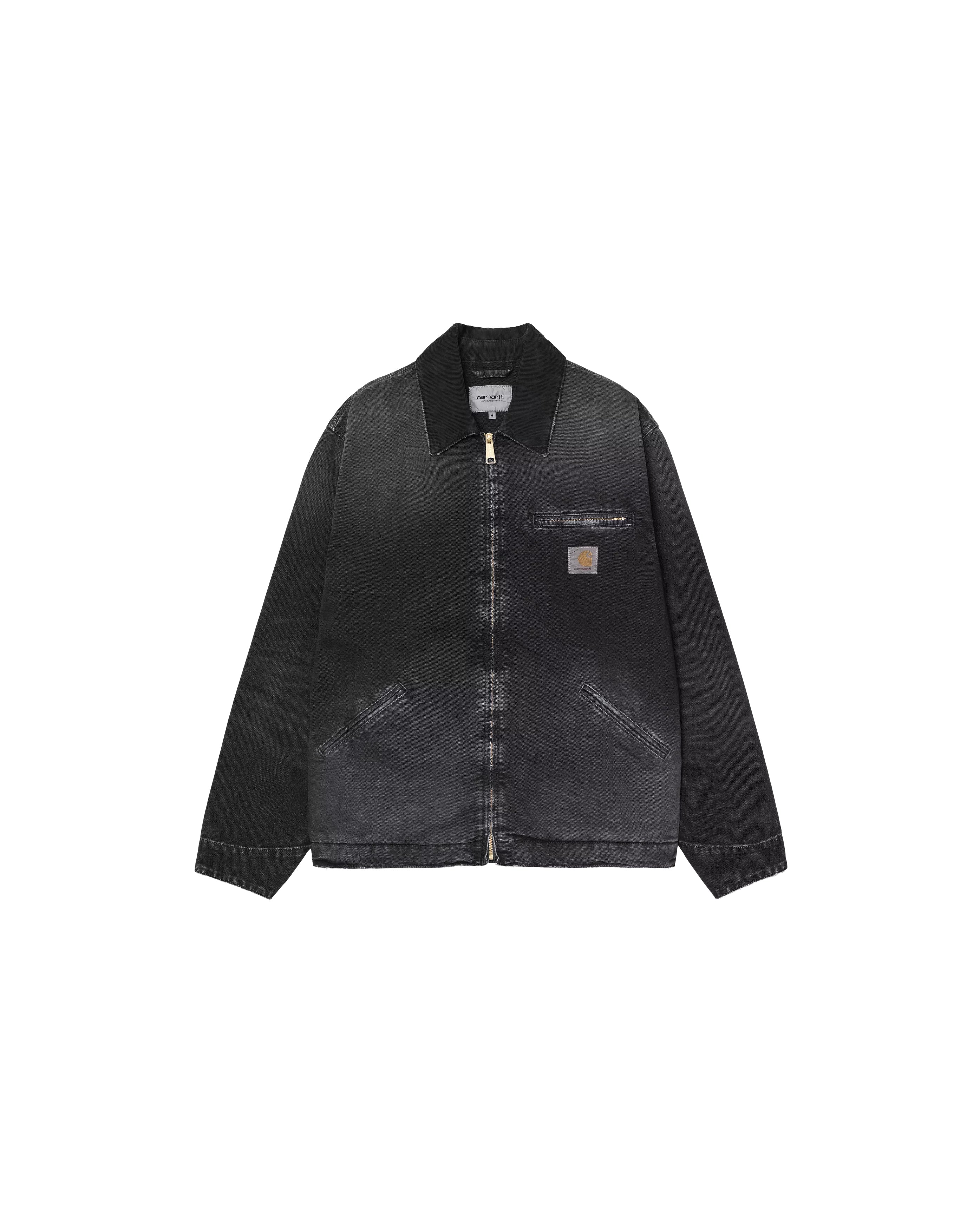 OG Detroit Jacket Black Aged Canvas - Starcowparis - 1
