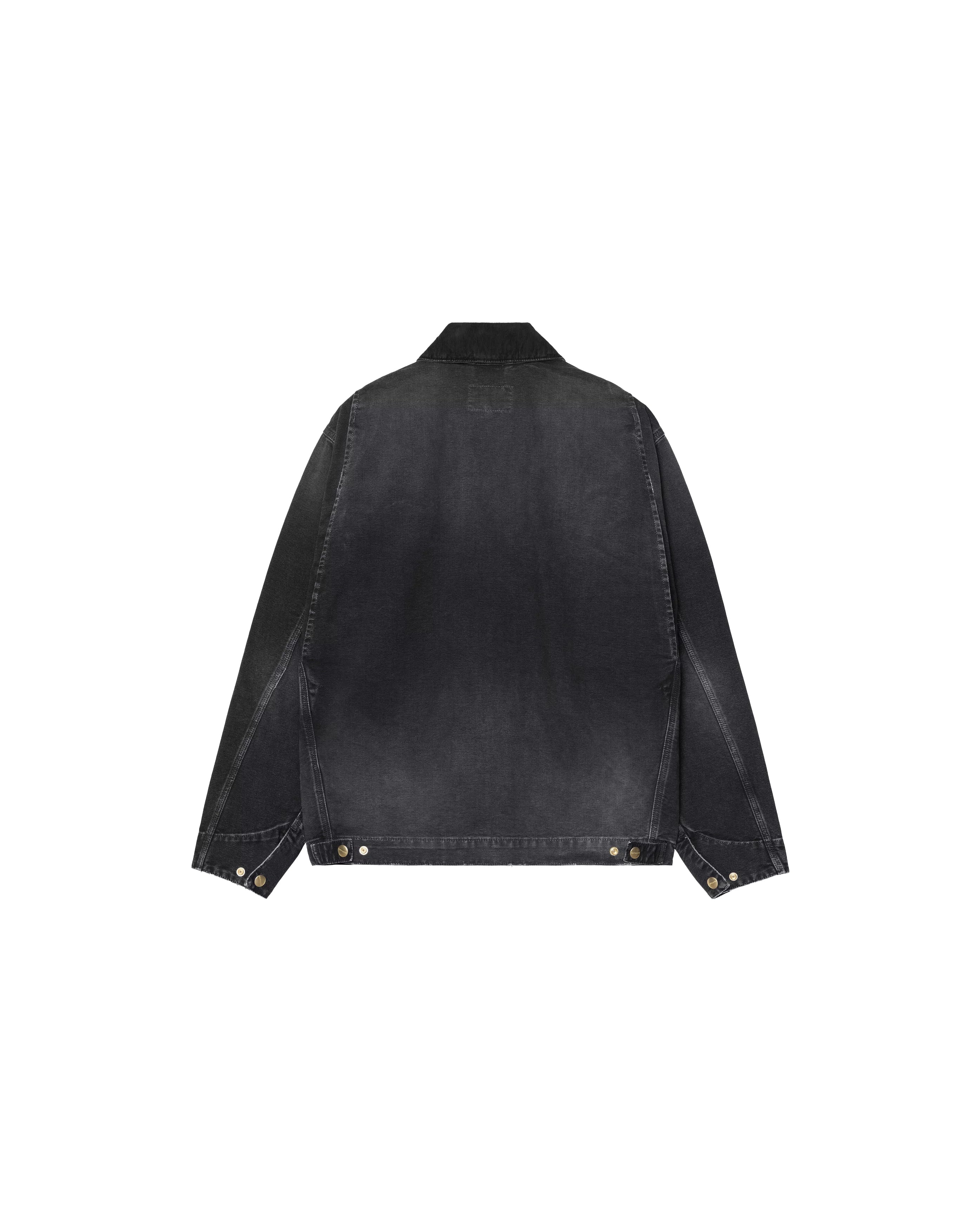 OG Detroit Jacket Black Aged Canvas - Starcowparis - 3